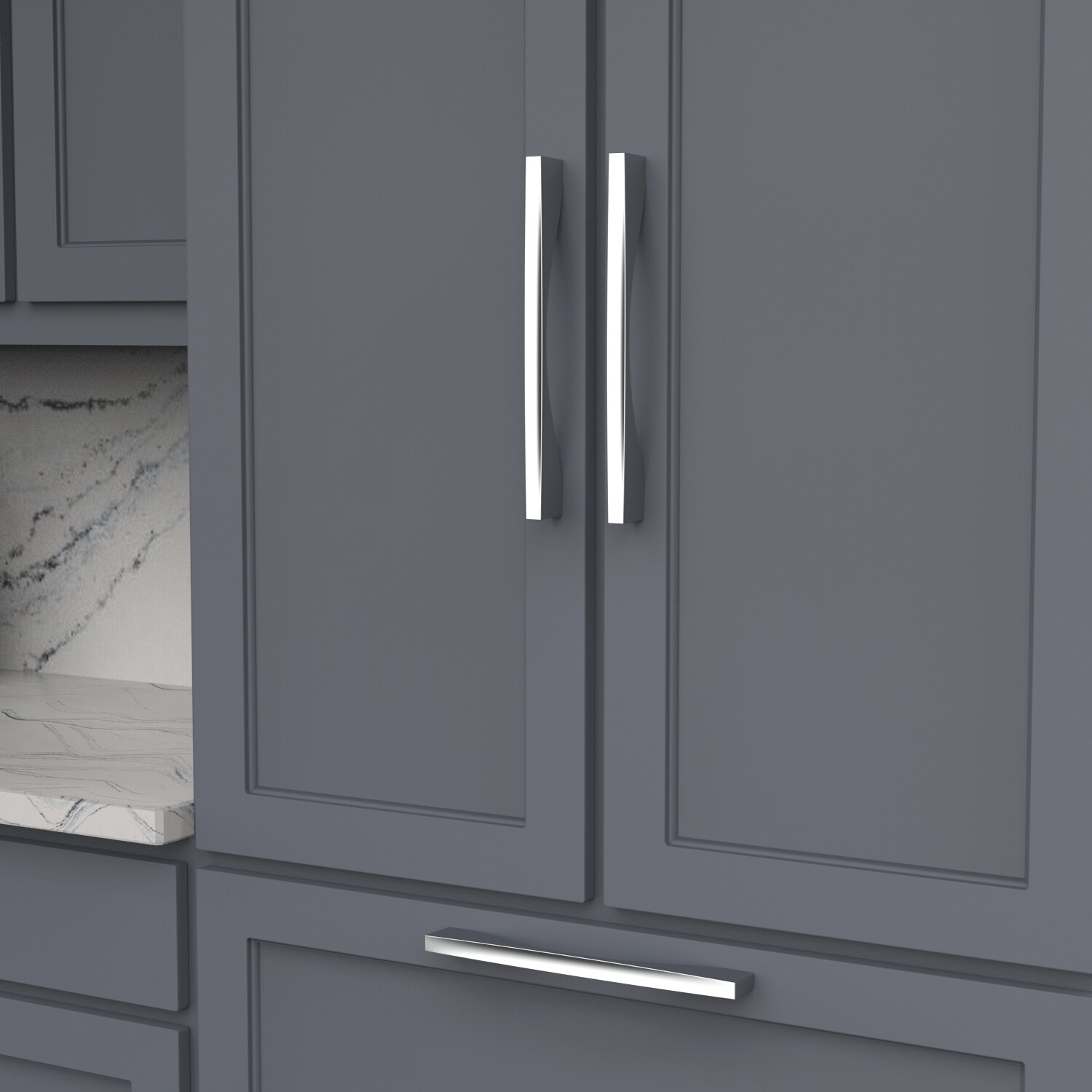 Belwith Keeler B077118-CH Cabinet-Pulls - View #2