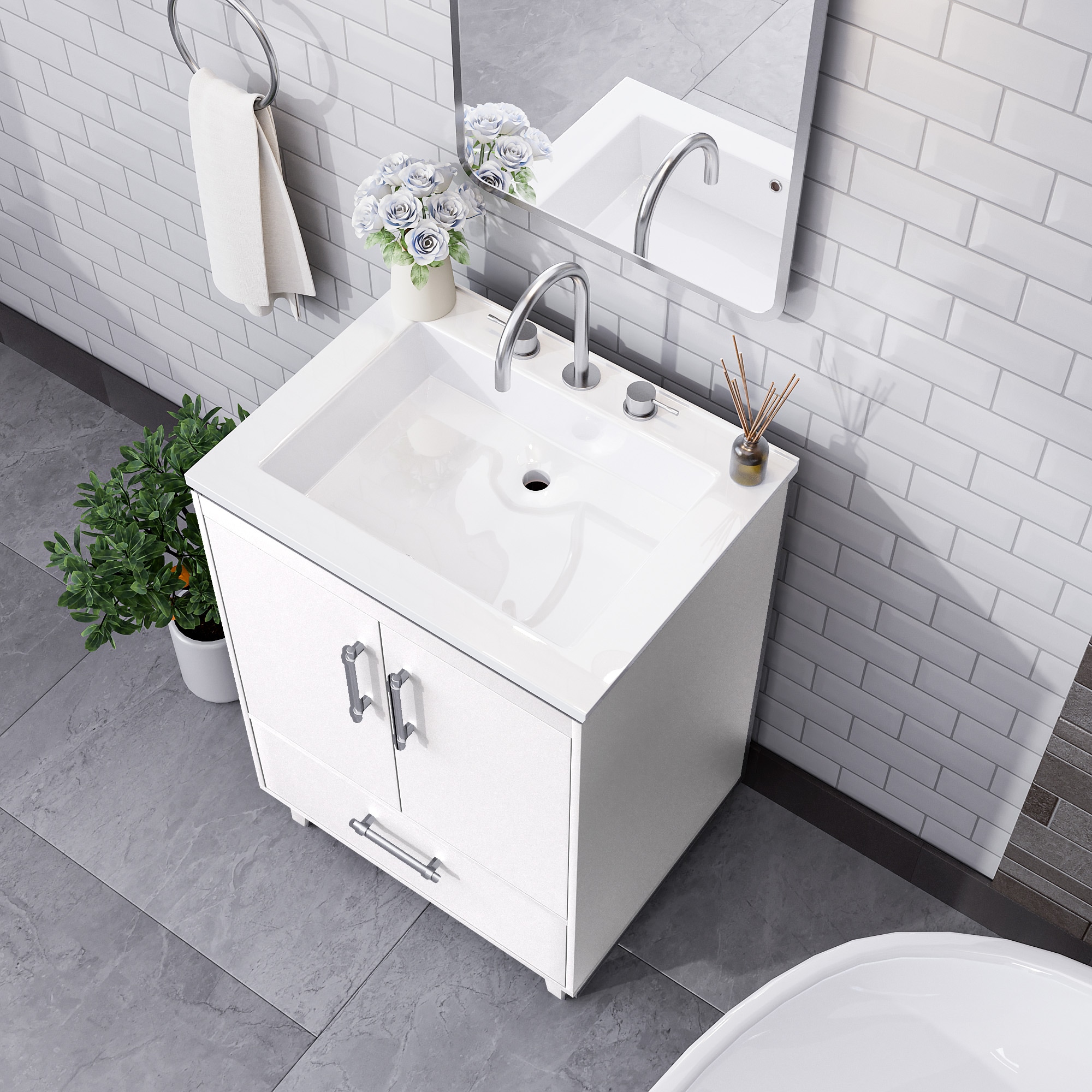 JEAREY HDBY-BE Bath-Vanity-Combo - View #3