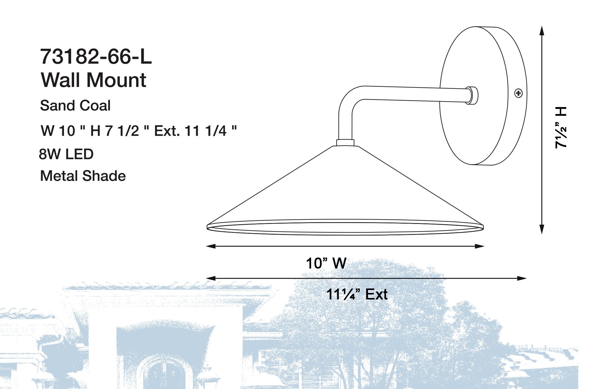 Minka Lavery 73182-66-L Outdoor-Wall-Lighting - View #4
