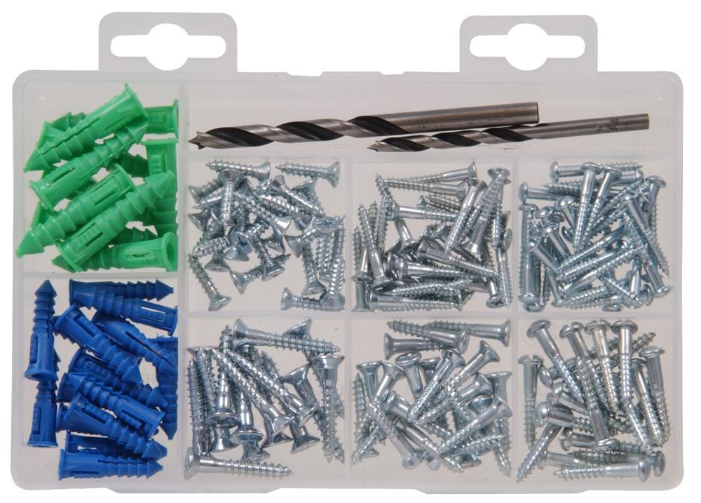 Hillman 5.7-in Multiple Colors/Finishes Combo Cup Hook Kit (55-Pack) in the  Specialty Fasteners & Fastener Kits department at