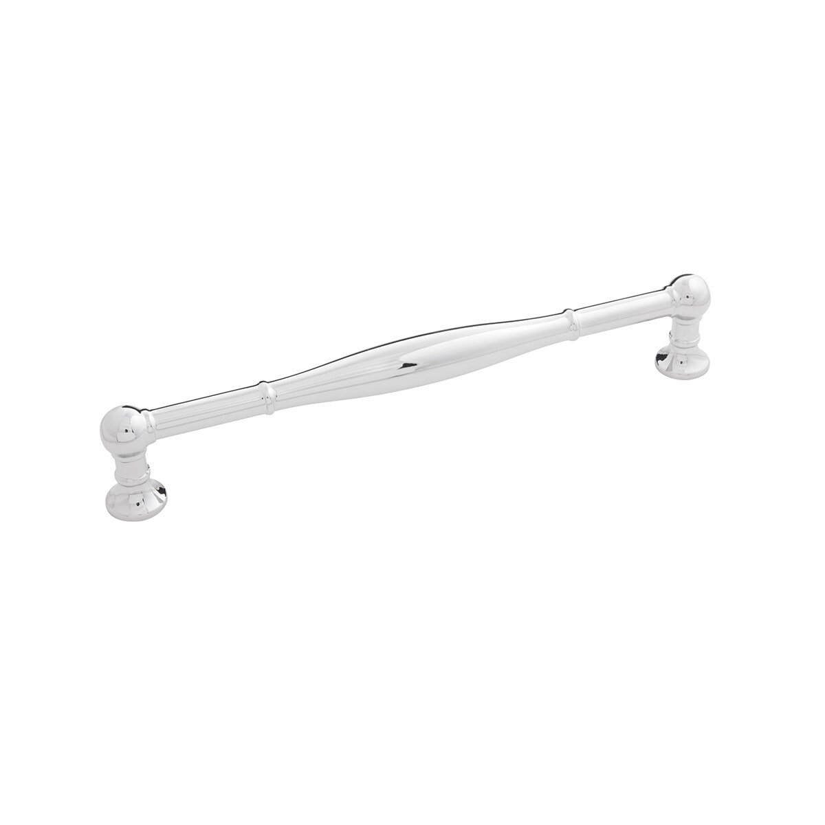 Belwith Keeler B076292-CH Fuller 7-9/16-in , 192mm Center to Center Chrome Rectangular Handle Drawer Pull