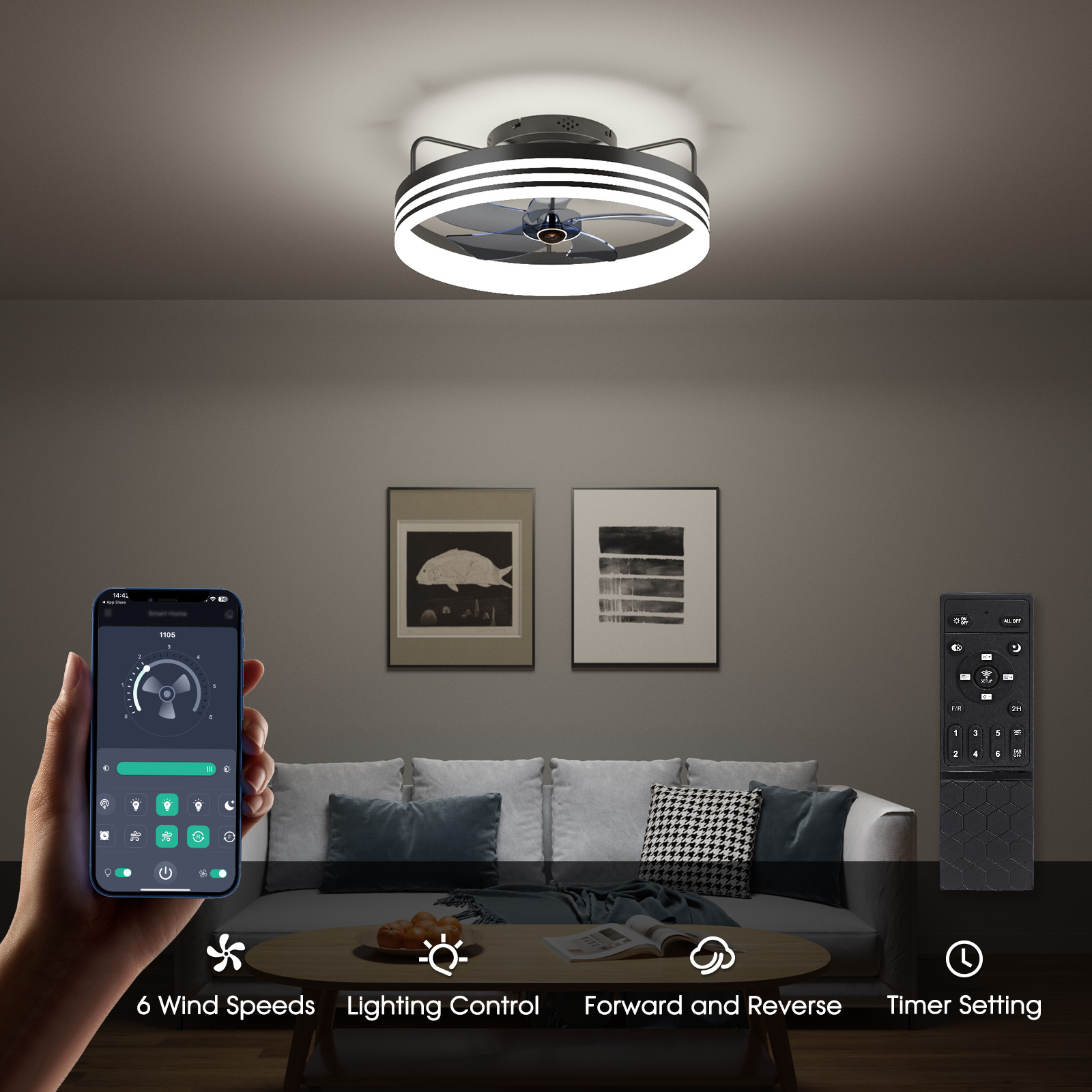 SILJOY CFL-1105 Ceiling-Fans - View #13