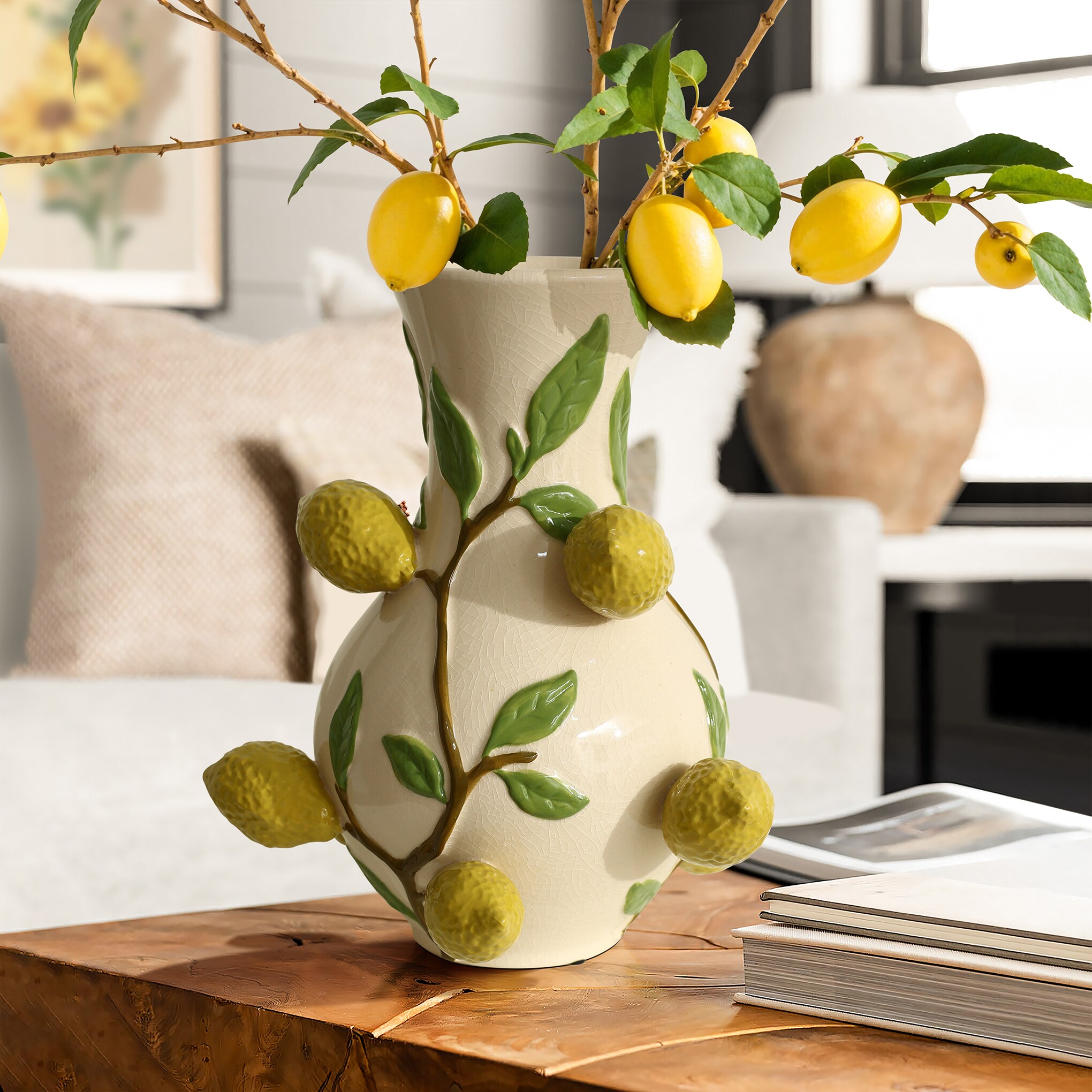 LuxenHome WHD2182-YW Decorative-Accessories - View #2