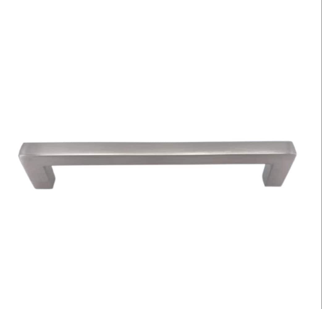 Laurey Atria 5-1/16-in , 128mm Center to Center Satin Nickel Dual Mount Square Bar Drawer Pull 10 -Pack