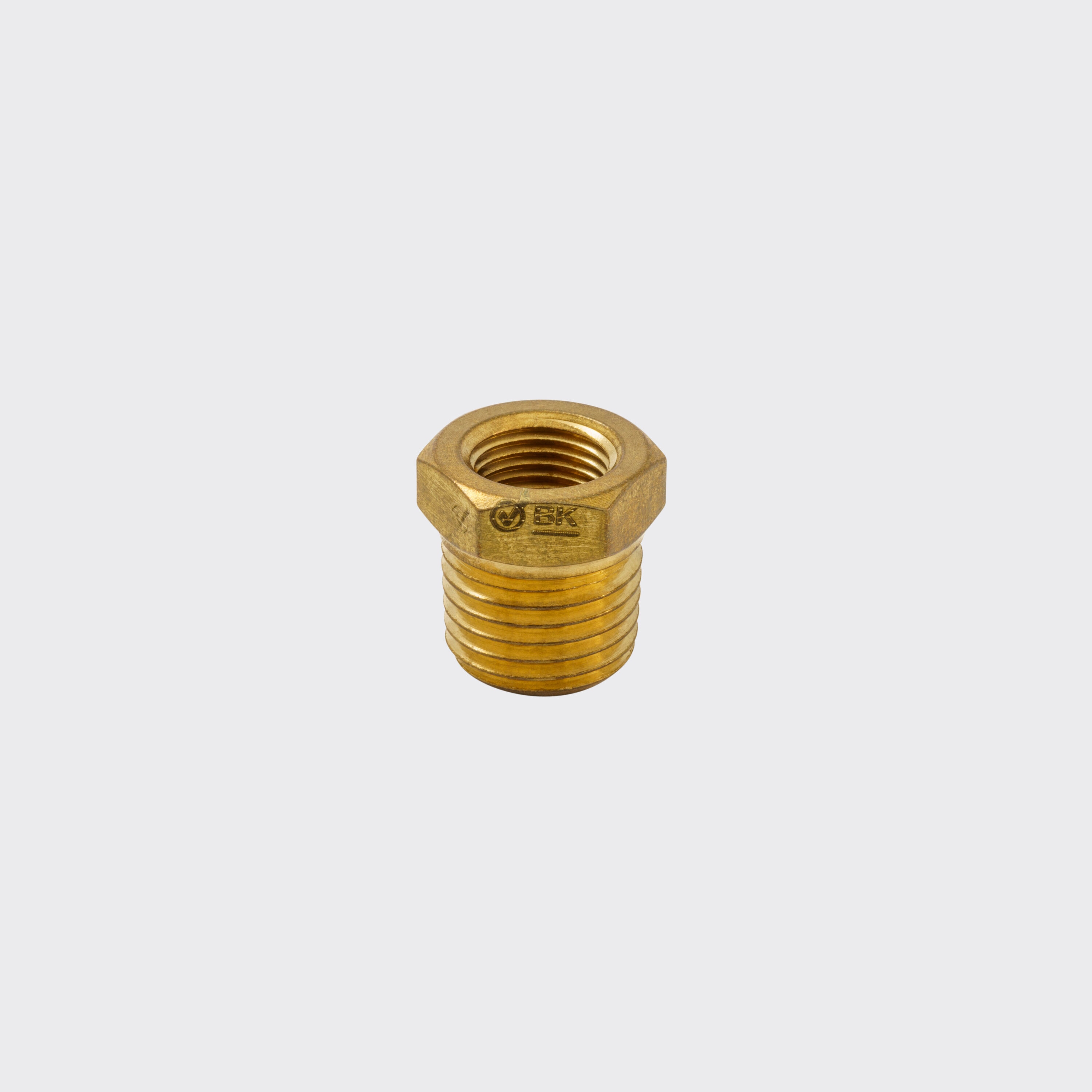 Proline Series 1/8-in x 1/4-in Threaded Male Adapter Bushing Fitting in the Brass  Fittings department at
