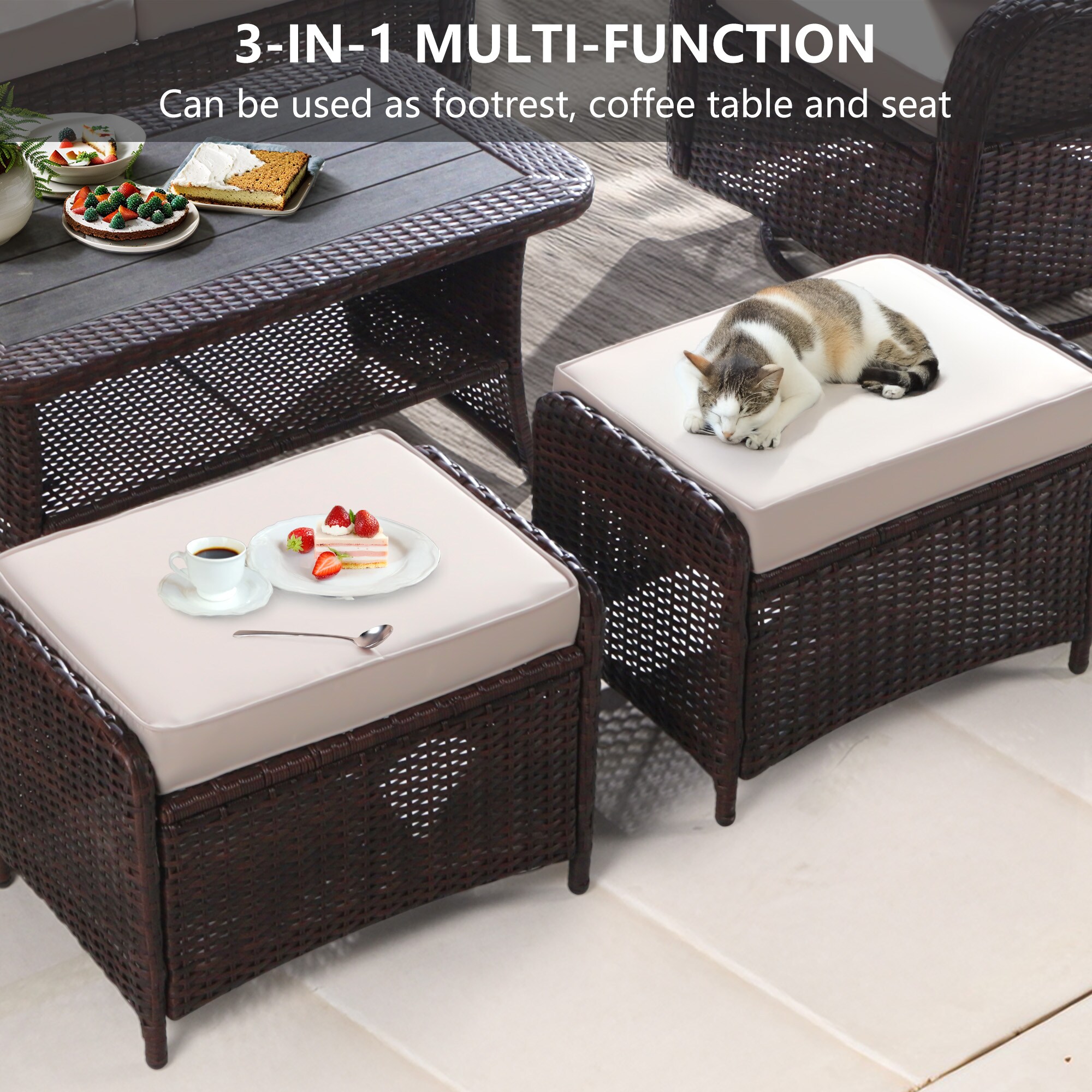 NOBLEMOOD LS-2022KH Patio-Conversation-Sets - View #6