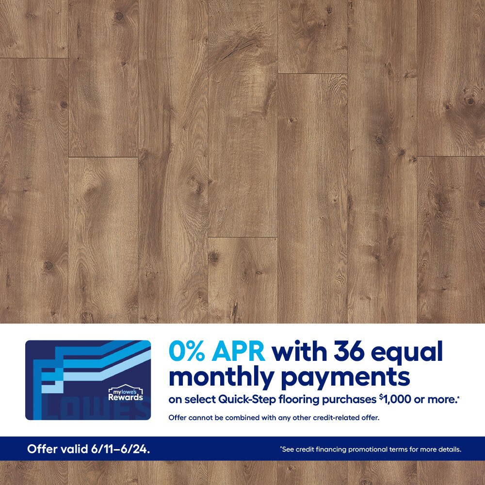 QuickStep Studio XL + Spill Repel Wood Pond Oak 12-mm T x 9-1/4-in W x 48-in L Waterproof Laminate Wood Flooring ( 18.6-sq ft / Carton )