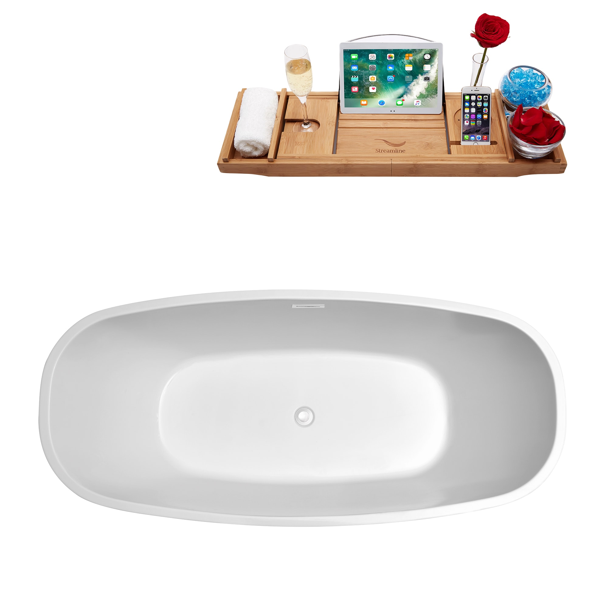 Streamline N701WH bathtubs - View #4