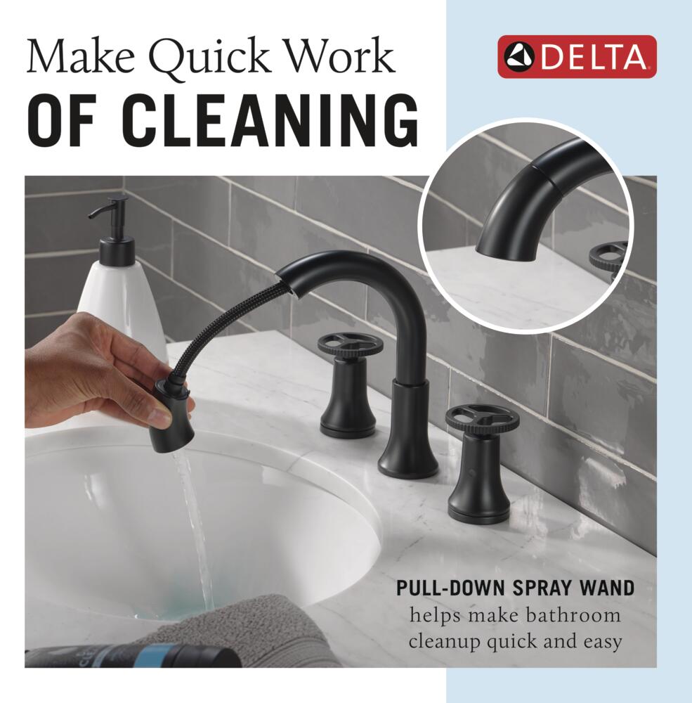 Delta 3558-BLPD-DST Lavatory-Faucets - View #2