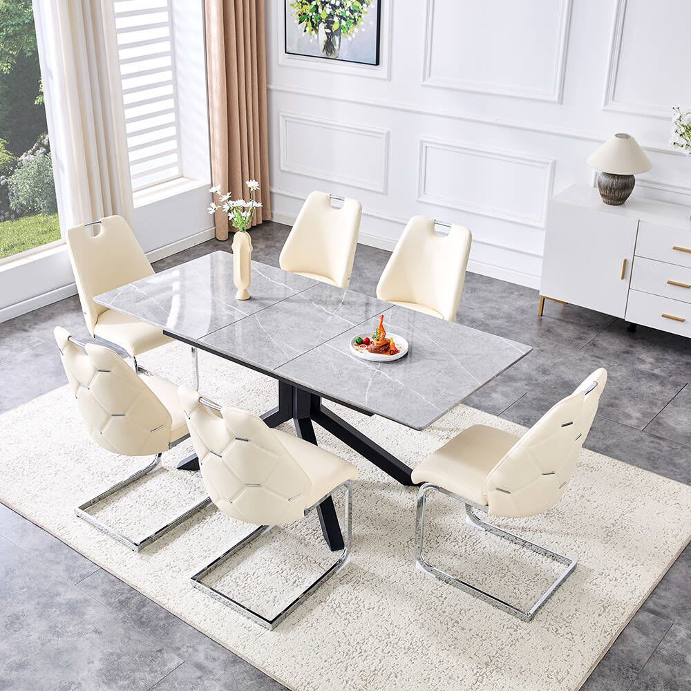 Coolbibila LORIN-TABLE-GRAY Dining-Tables - View #4