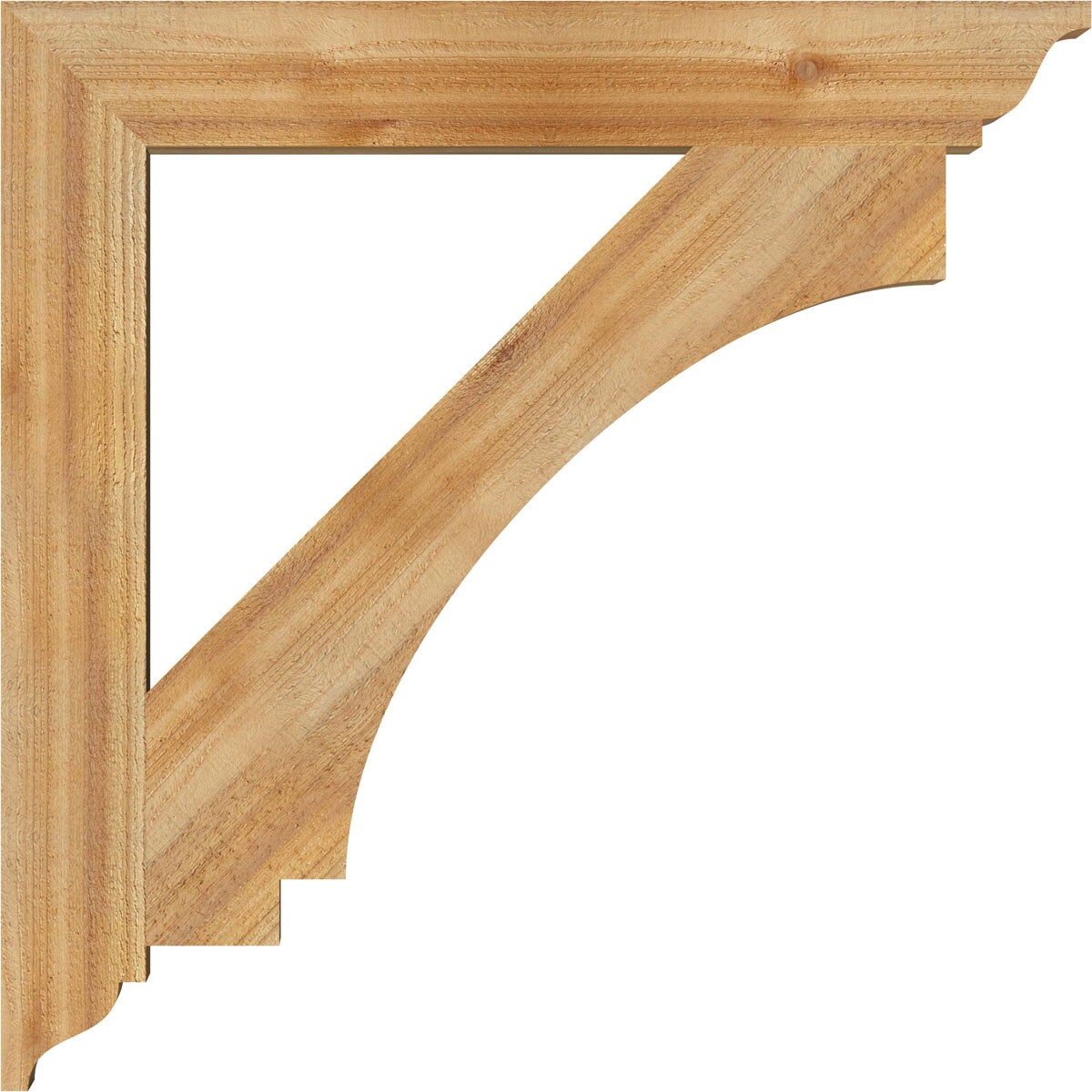 Ekena Millwork BKT04X30X30IMP01RWR Exterior-Brackets-Braces - View #3