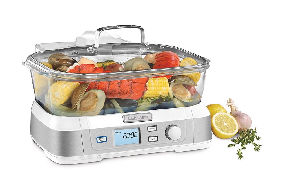 Elite 14-Quart Programmable Food Steamer in the Food Steamers department at