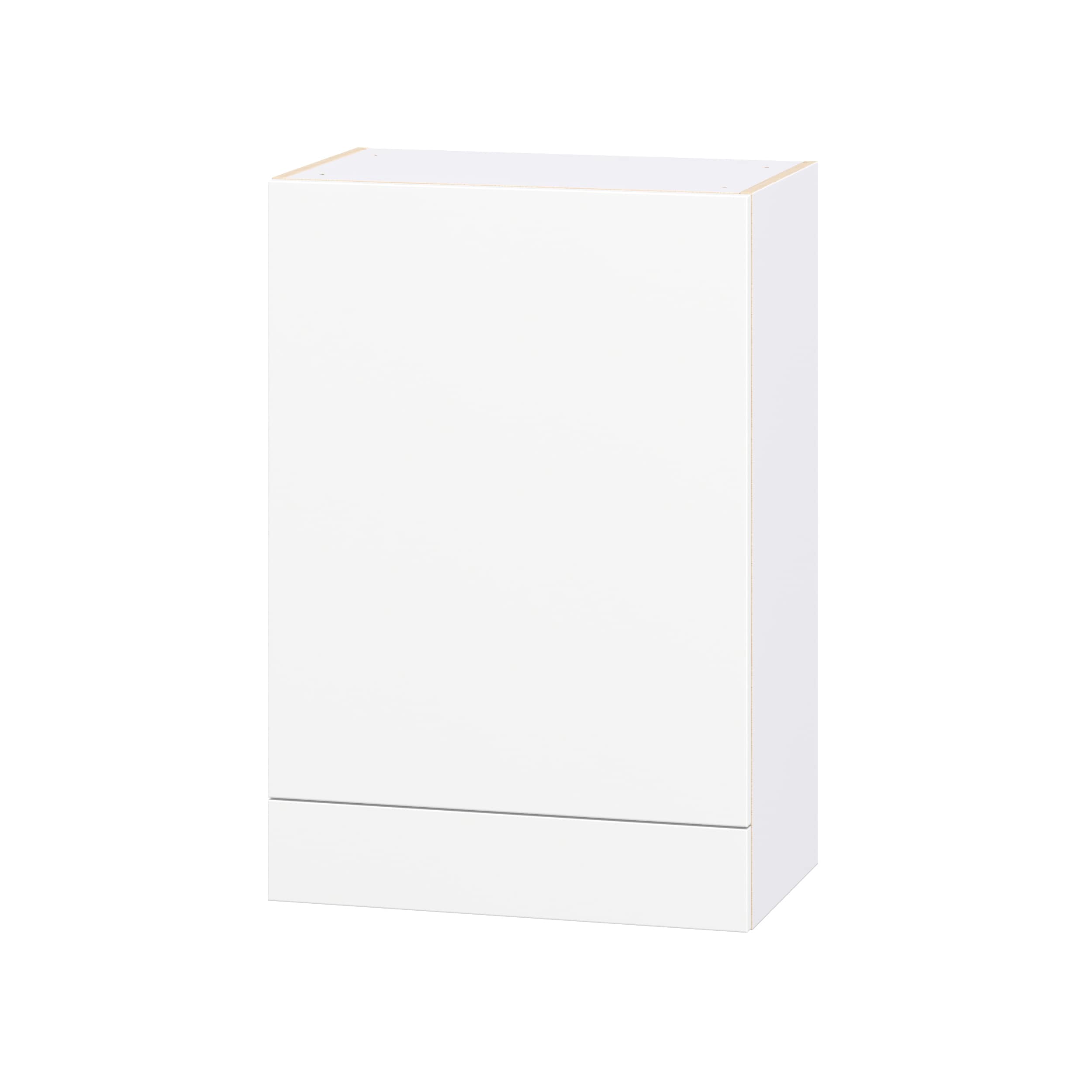 Hugo&Borg - Lasalle 24-in W x 35-in H x 14.75-in D Bright White Slab Laminate Wall Fully Assemble...