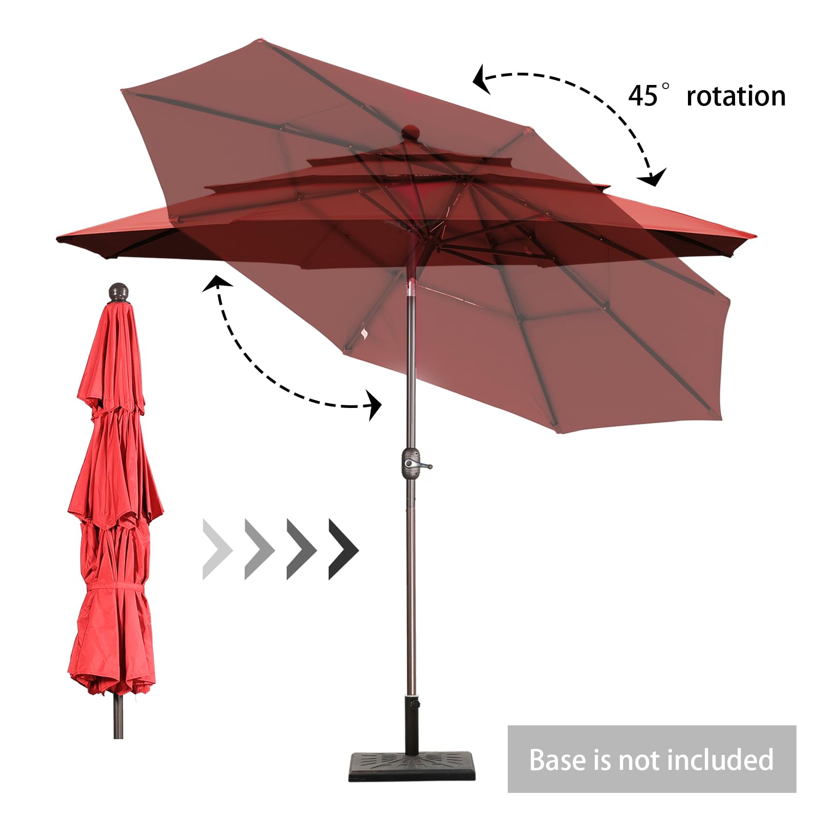 Aoodor A070-PRDBN Umbrellas-2 - View #4