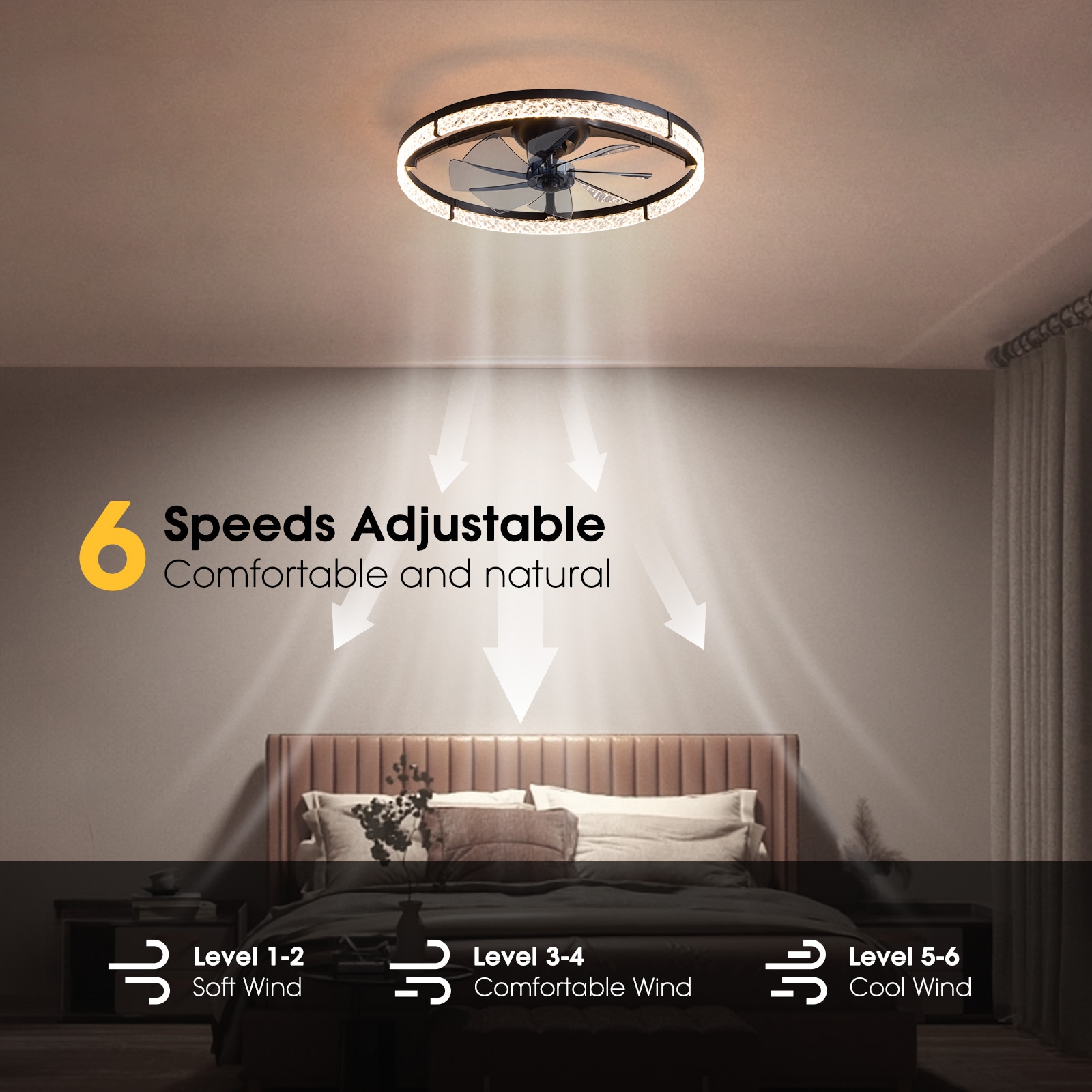 SILJOY LM-2102BL-24X Ceiling-Fans - View #4