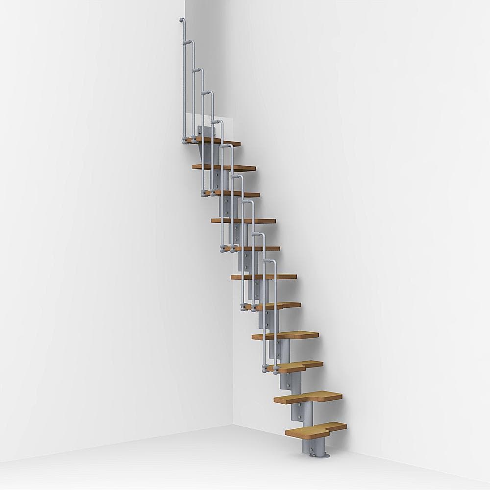 Well Done 1 Home Kits Small Spaces - Ocean View with Spiral Stairs -  Assembled Size 12'W x 8'D x 16'H 