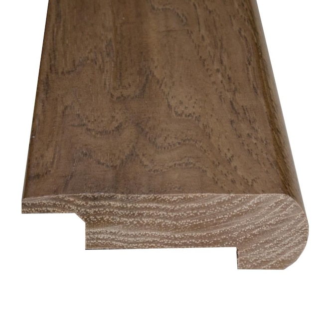 Flexco Solid Wood Stair Nose 2.75-in x 78-in Avondale Prefinished Hickory Stair Nosing Flexco Solid Wood Stair Nose 2.75-in x 78-in Avondale Prefinished Hickory Stair Nosing