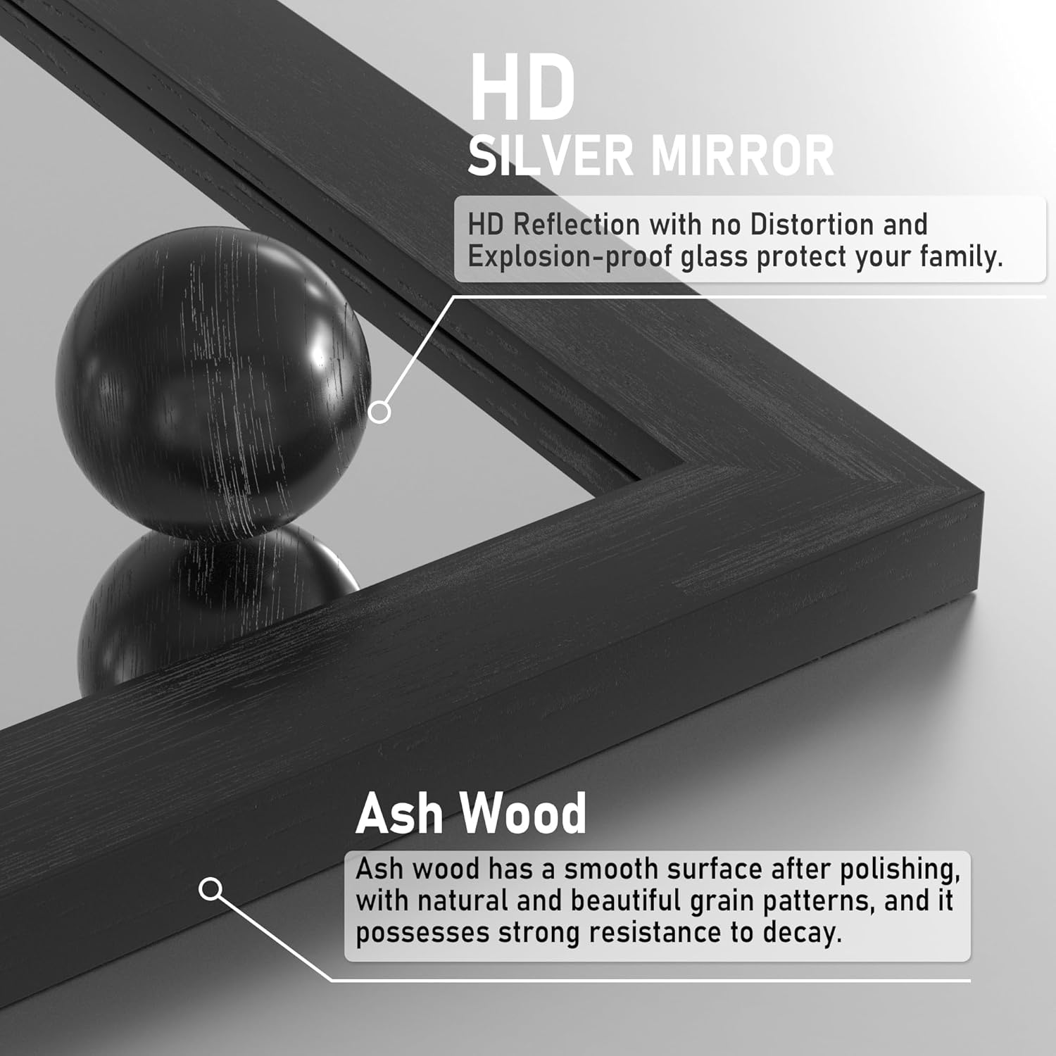 Clavie PH-24361-FRBL Decor-Mirrors - View #4