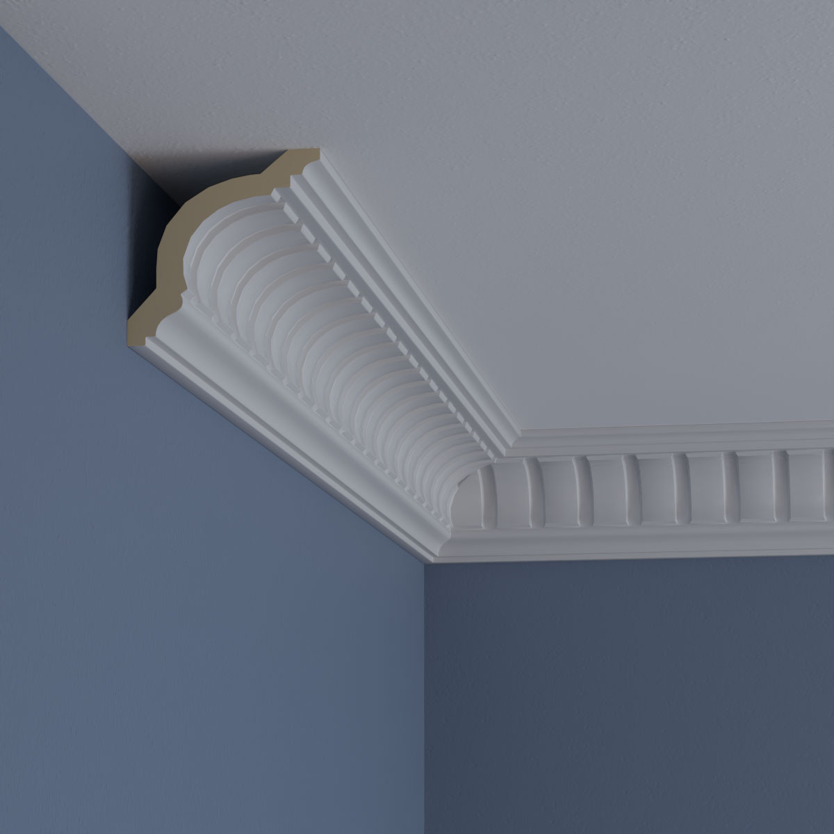 Cove Dentil Crown Moulding