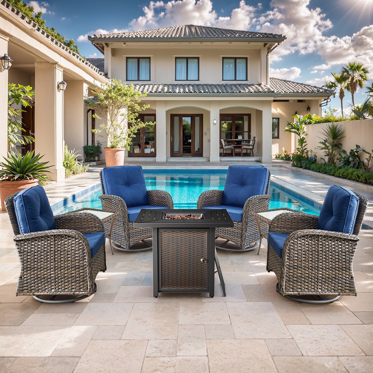 Rilyson FS085X2001-1 Patio-Conversation-Sets - View #2