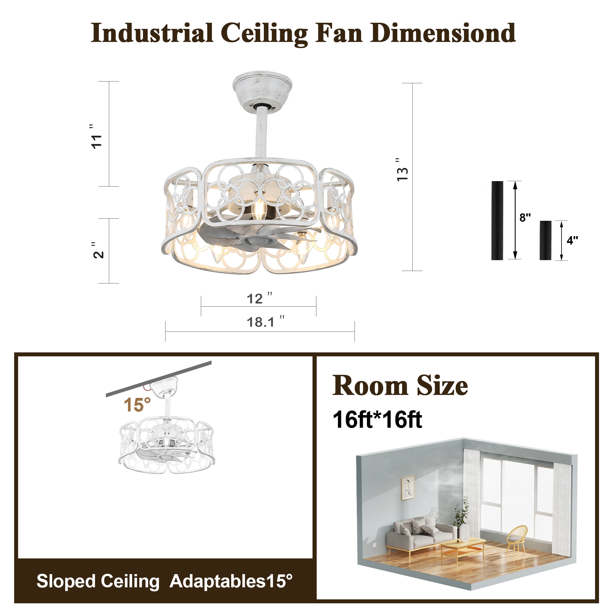 Bella Depot BDFSD1814 Ceiling-Fans - View #8