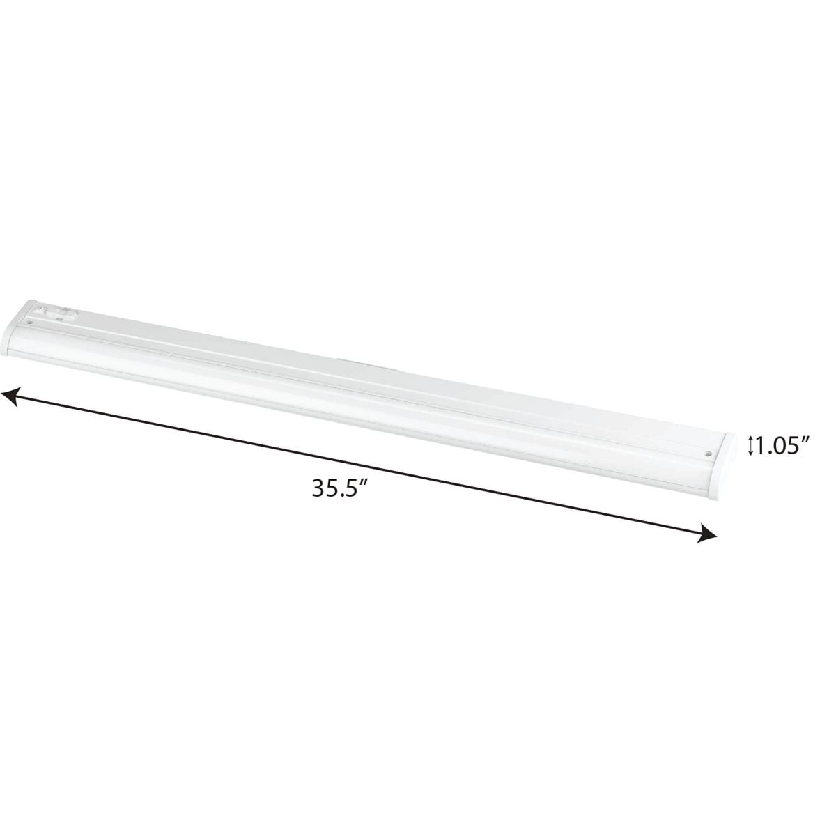 36-Inch White LED Under Cabinet Light with 5-CCT Selectable