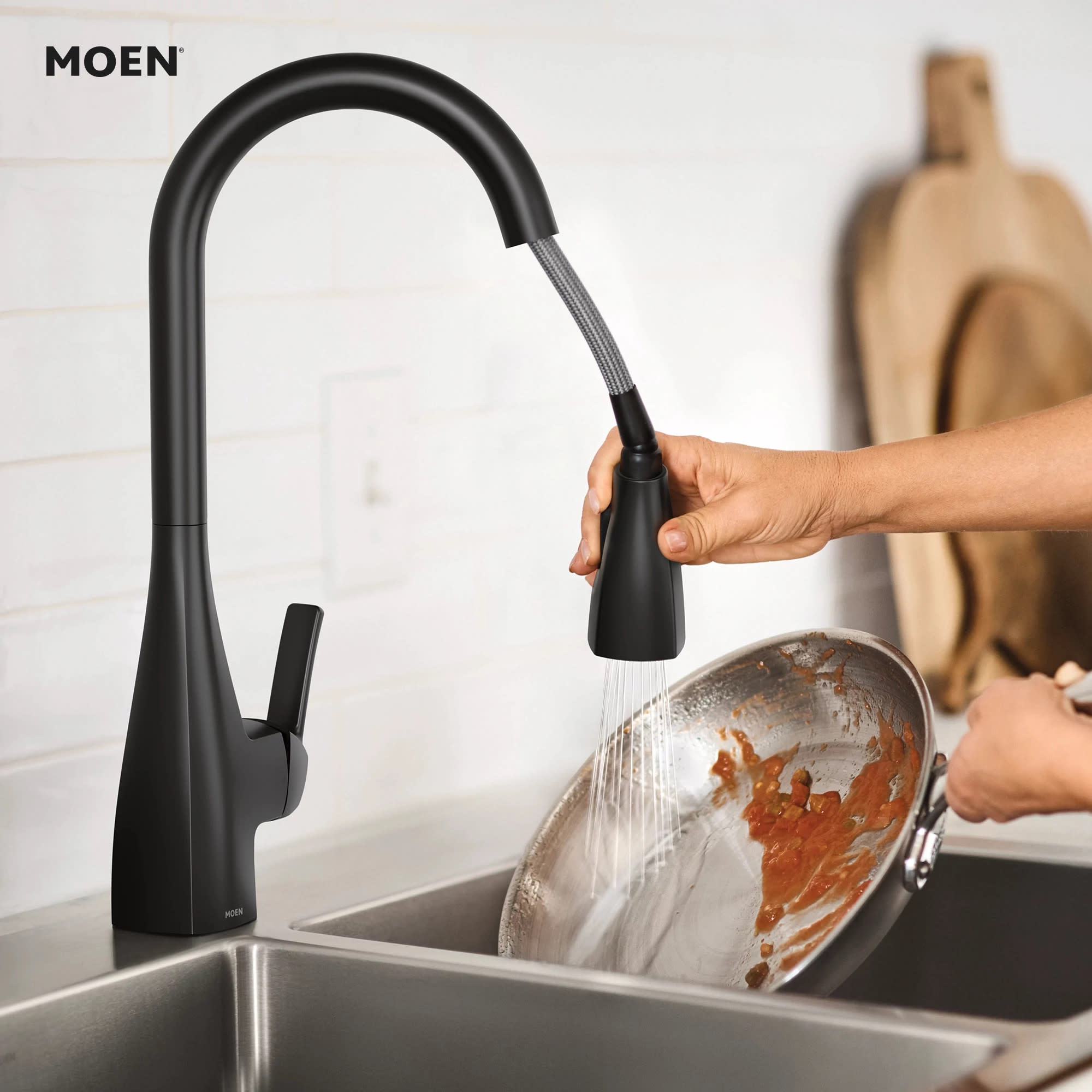 Moen 87599BL Kitchen-Faucets - View #3