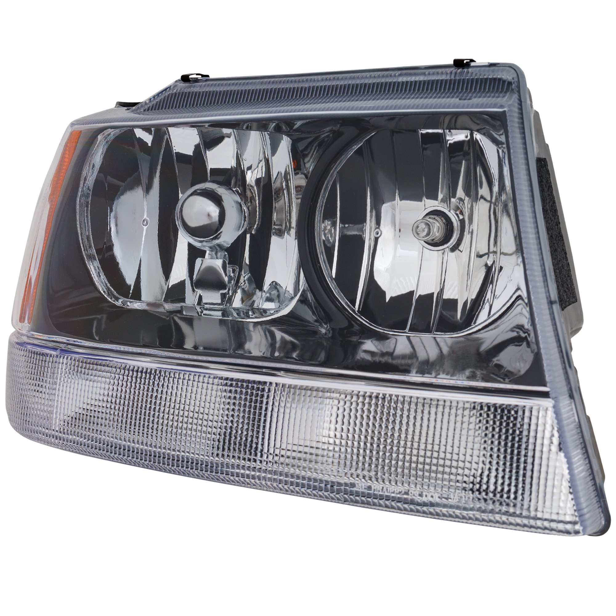 Garage-Pro JCWJ100105GP Headlight For Jeep Grand Cherokee 99-04 Rh Assembly Halogen Black Interior W/wiring Harness Laredo/sport Model