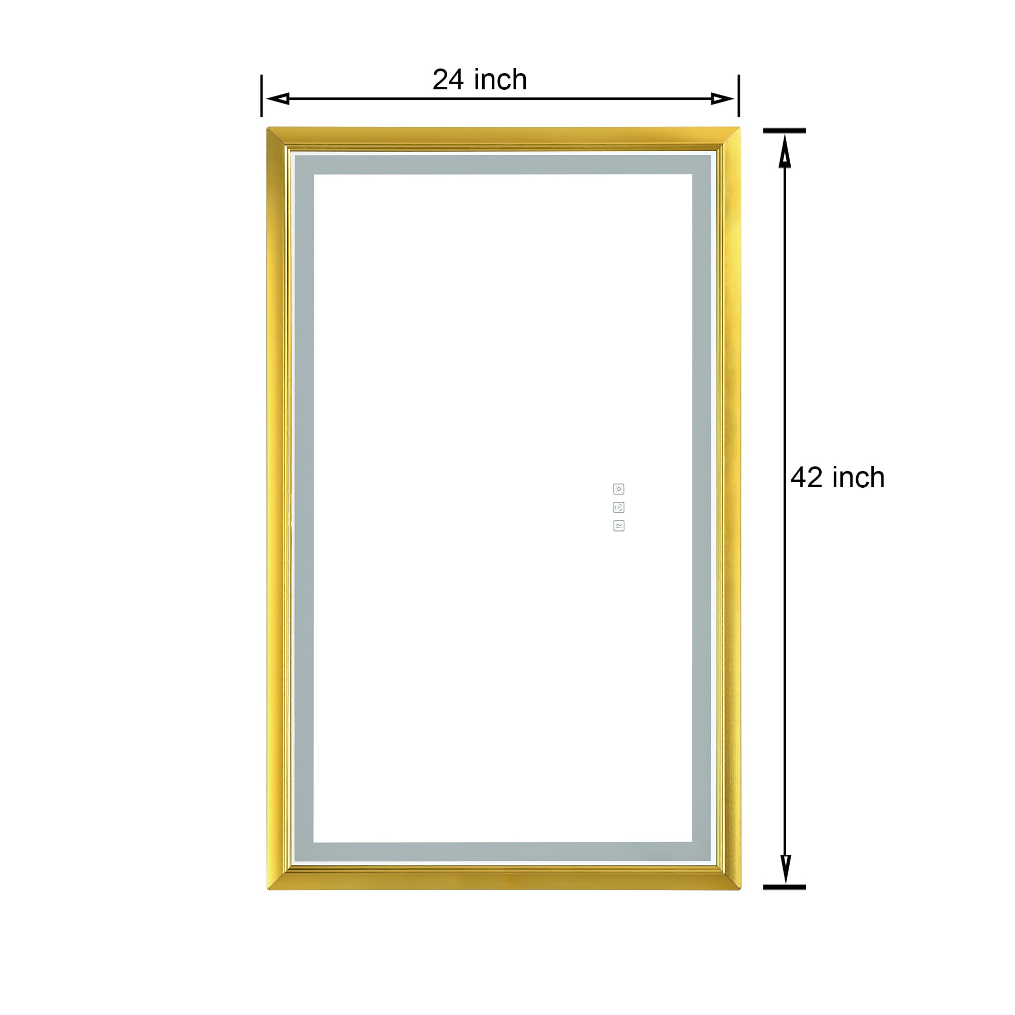 BABOOM BOM-3740547-OR Framed-Bath-Mirrors - View #3