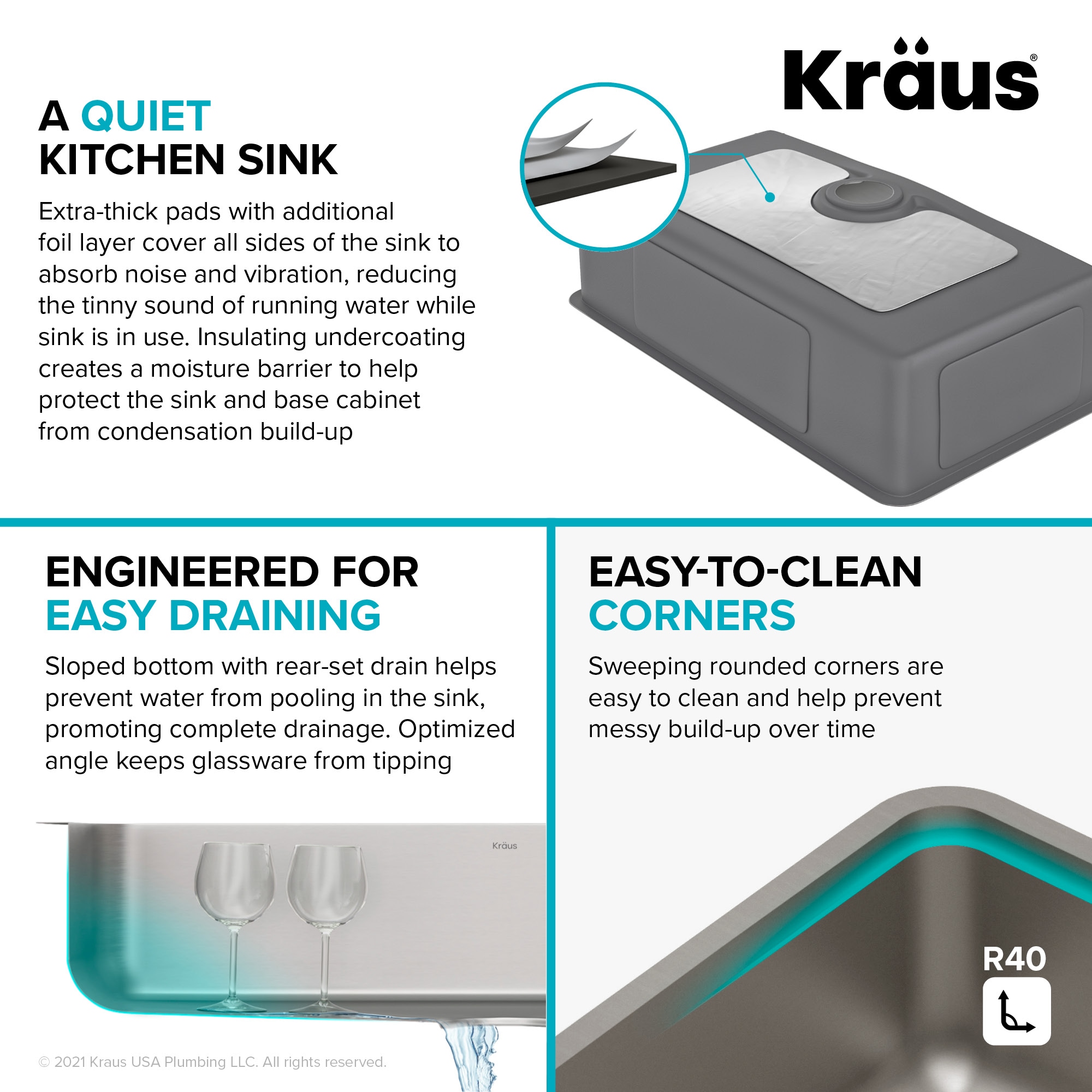 Kraus KD1US33B Kitchen-Sinks - View #11