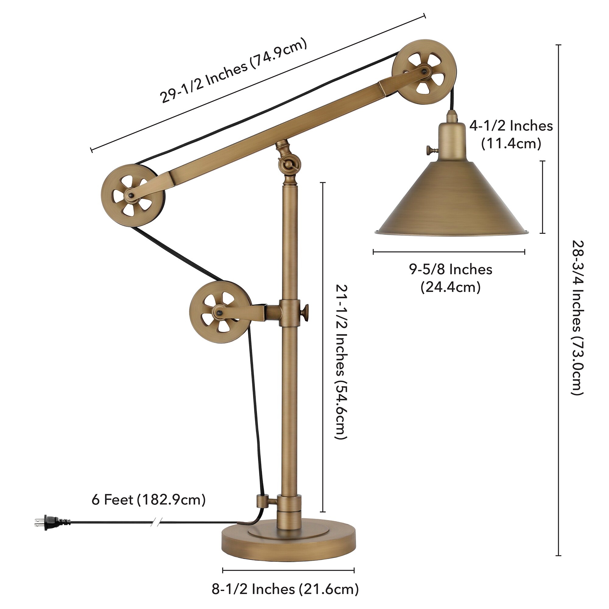 Hailey Home TL0149 Table-Lamps - View #5