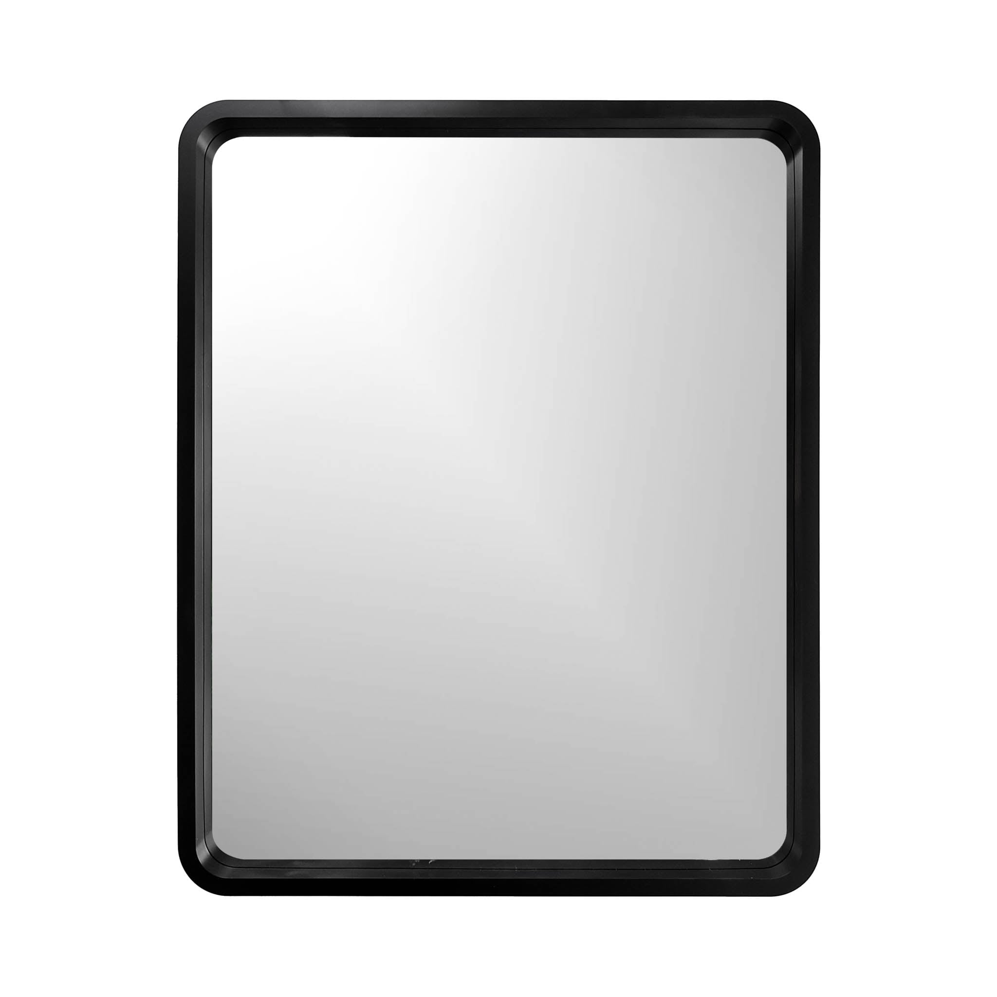  501019-BLACK-2430 25-Inches W x 31.0-Inches H Rectangle Black Framed Wall Mirror