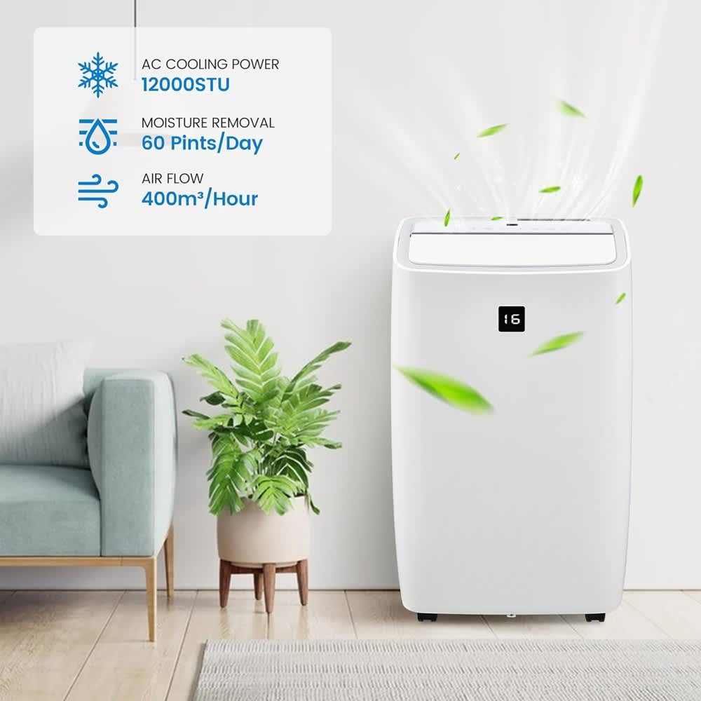 Qeetex LSHQQPHO-10HUPYAZ Portable-Air-Conditioners - View #3