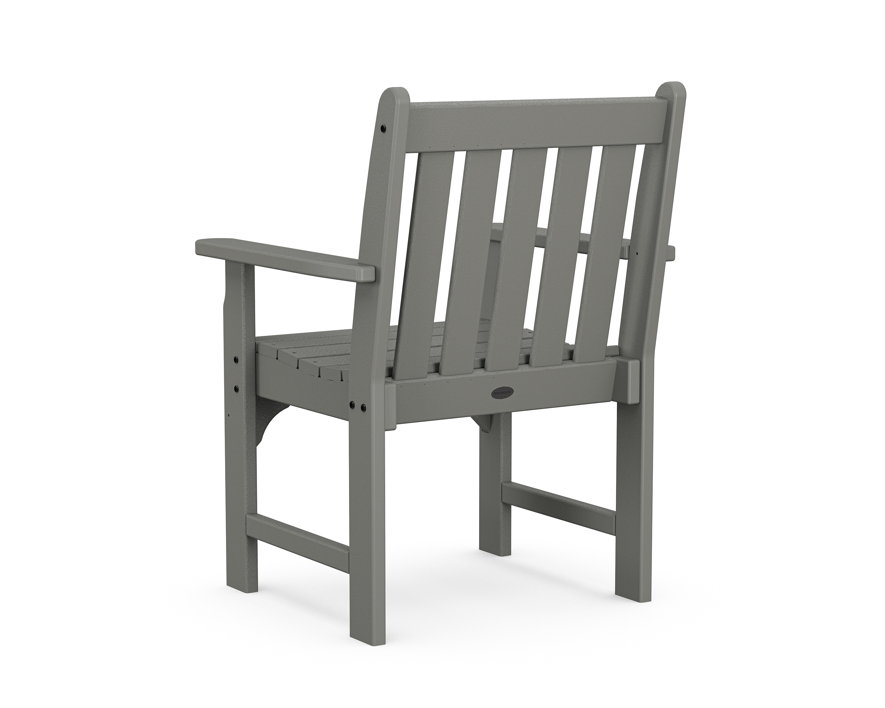 Vineyard Slate Grey POLYWOOD Garden Arm Chair