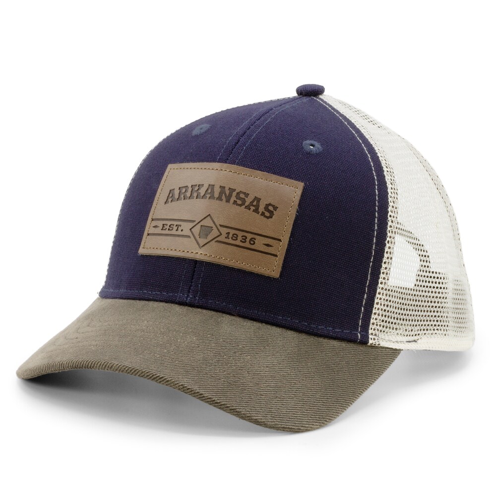 Infinity Brands STA-AR-62 Men's Dark Navy/Brown/Khaki Cotton Baseball cap