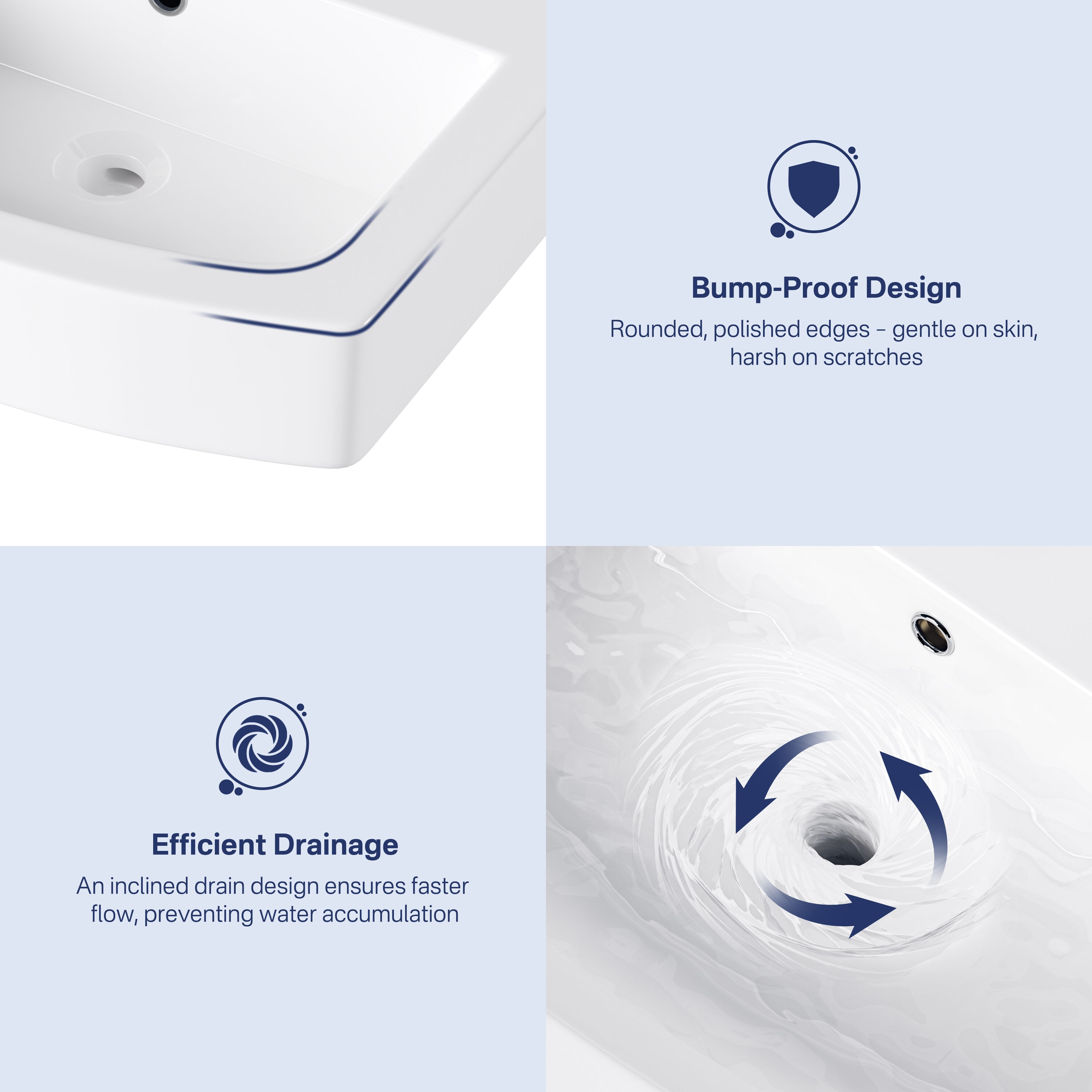 Eridanus ERI-PB-521 Complete-Pedestal-Lavatories - View #6