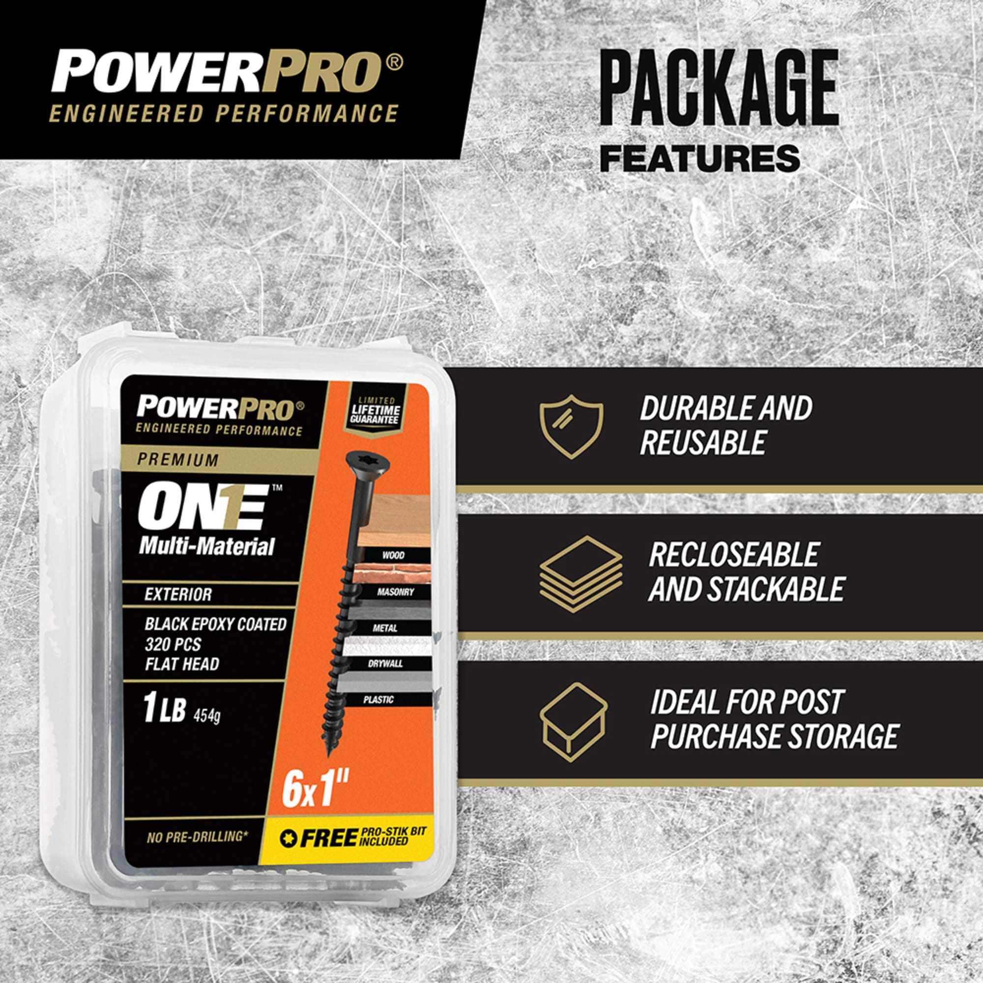 Power Pro 116976 Wood-Screws - View #4