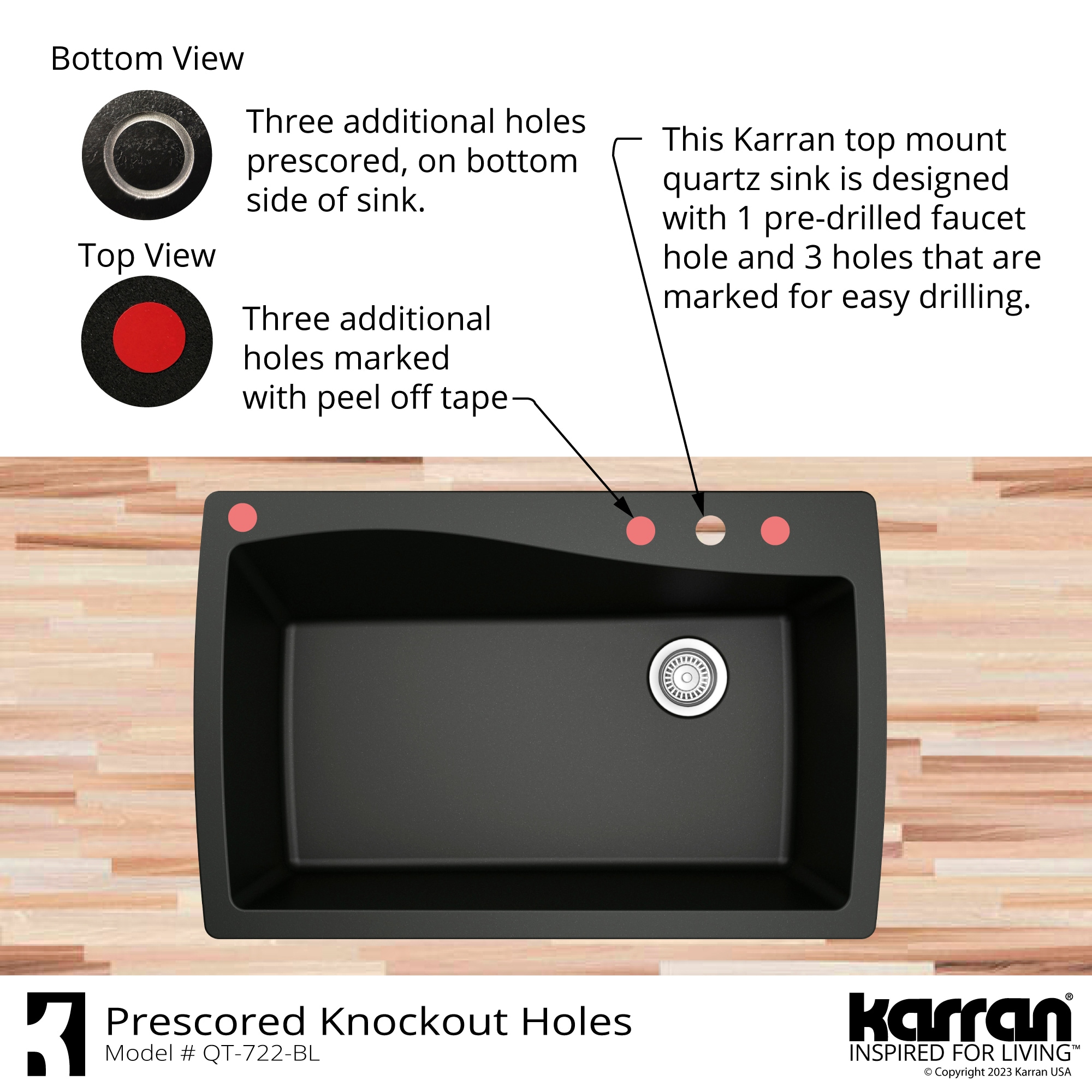 Karran QT-722-BR Kitchen-Sinks - View #5