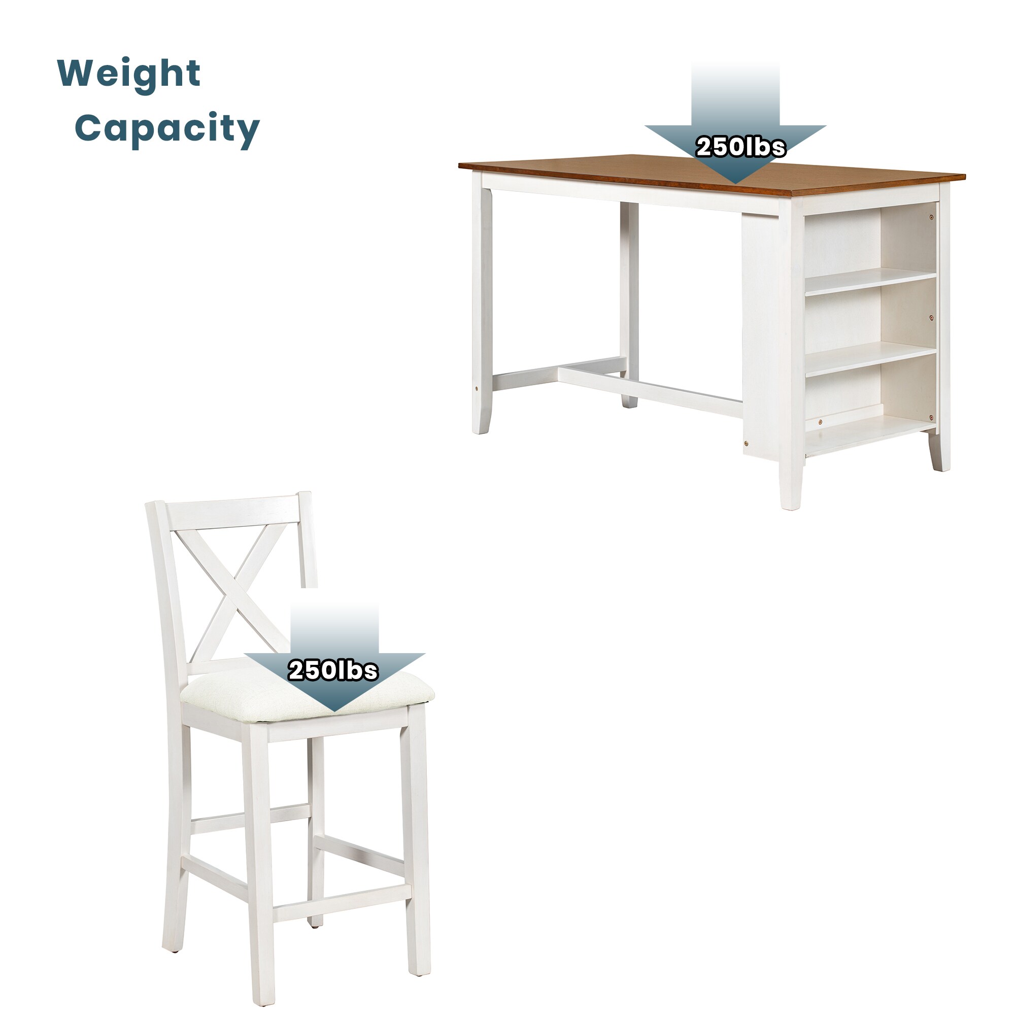 LUXEYARD DS-M-BAC02989 Dining-Sets - View #4