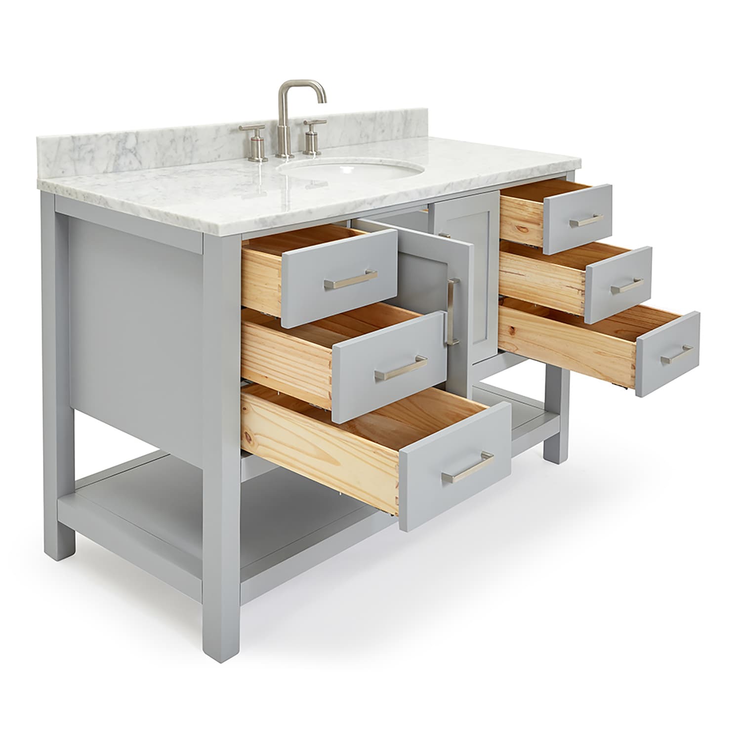 ARIEL S055SCW2OVOGRY Bath-Vanity-Combo - View #5