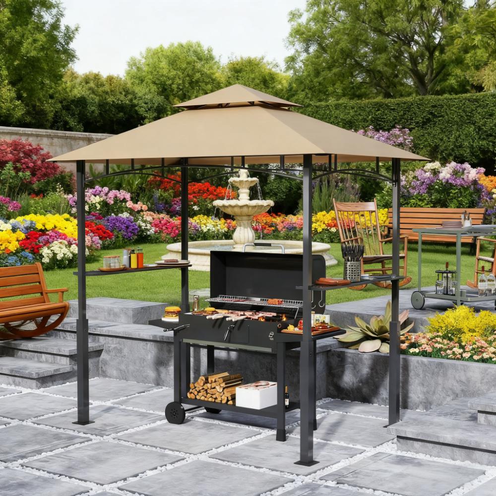 ToolCat LS2-76-HW Wood-Resin-Gazebos - View #3