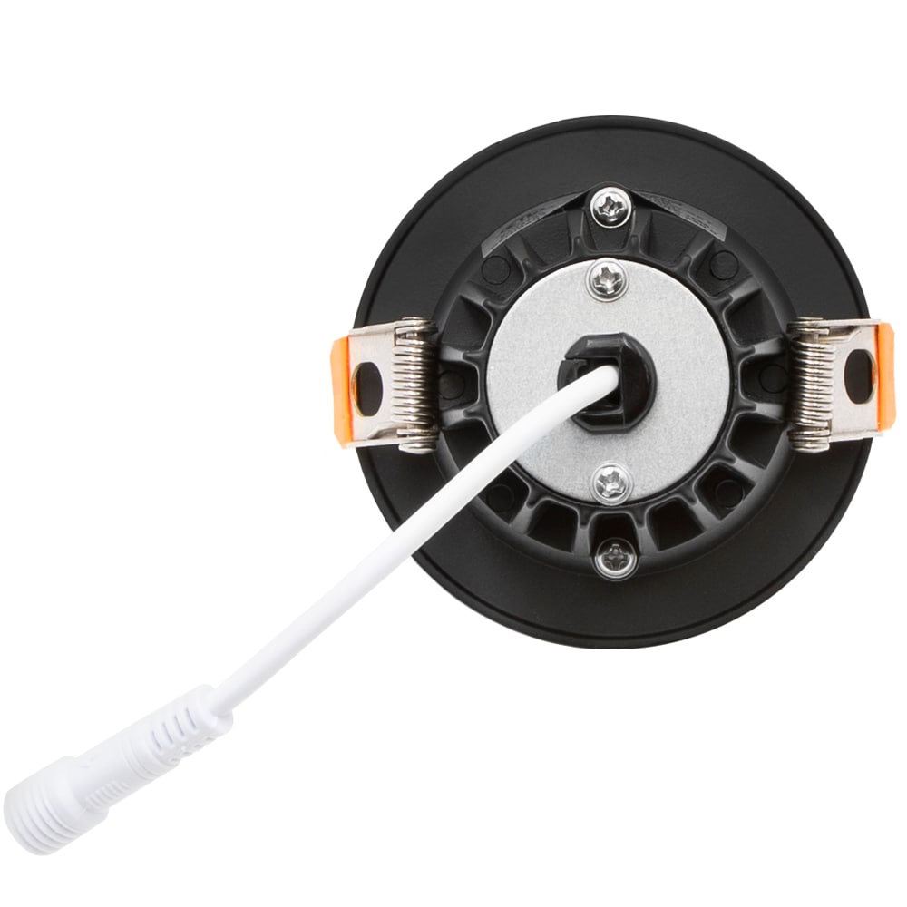 Black Aluminum 2-Inch Ultra-Thin Recessed LED Downlight