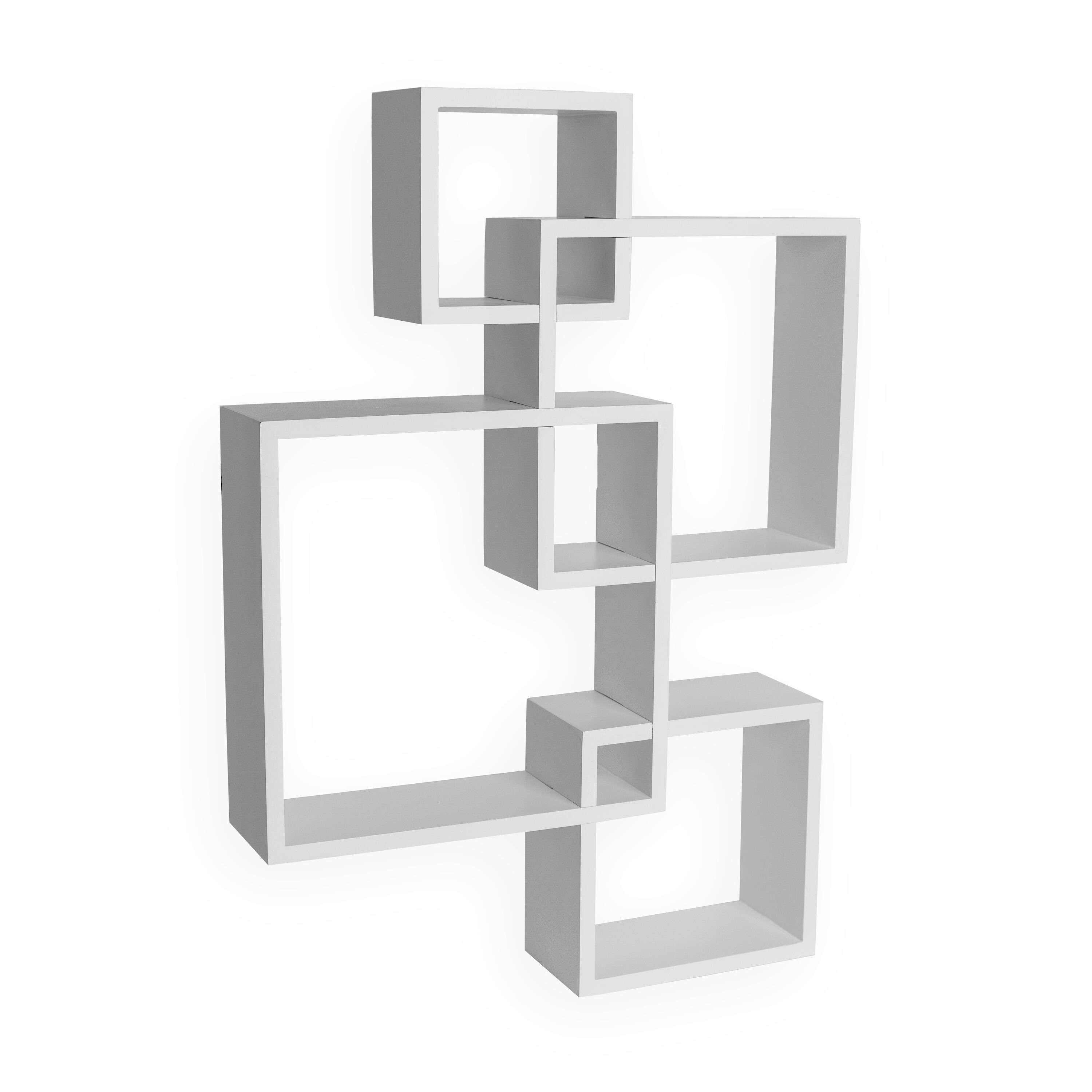 Danya B. BR1023WH Wall-Mounted-Shelving - View #2