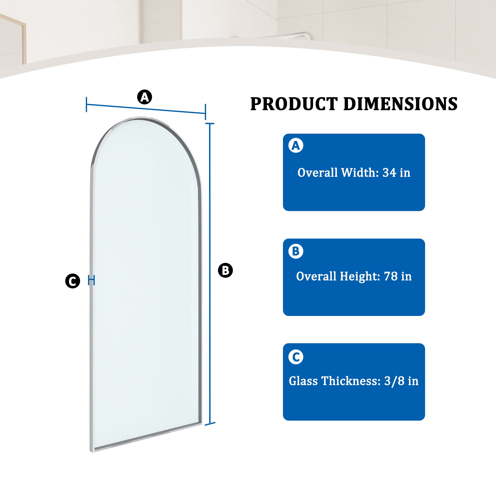 Boyel Living BL13SN033478CH Shower-Doors - View #2