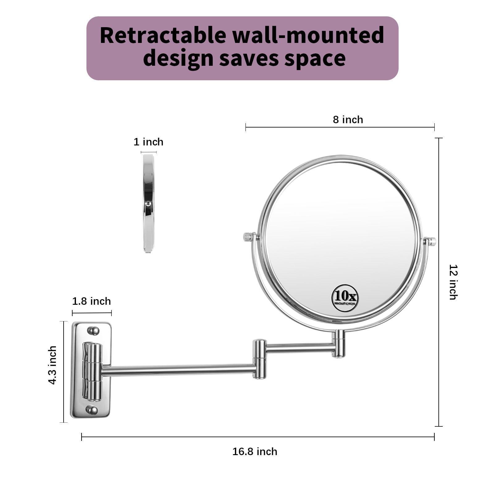 Maocao Hoom BH71311 Makeup-Mirrors - View #6