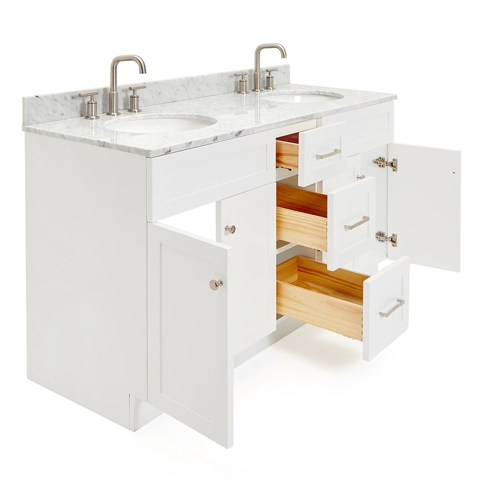 ARIEL F061DCW2OVOWHT Bath-Vanity-Combo - View #5