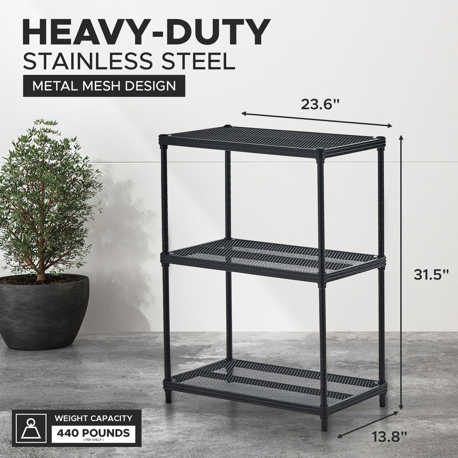 Design Ideas 325723 Free-Standing-Shelving - View #2