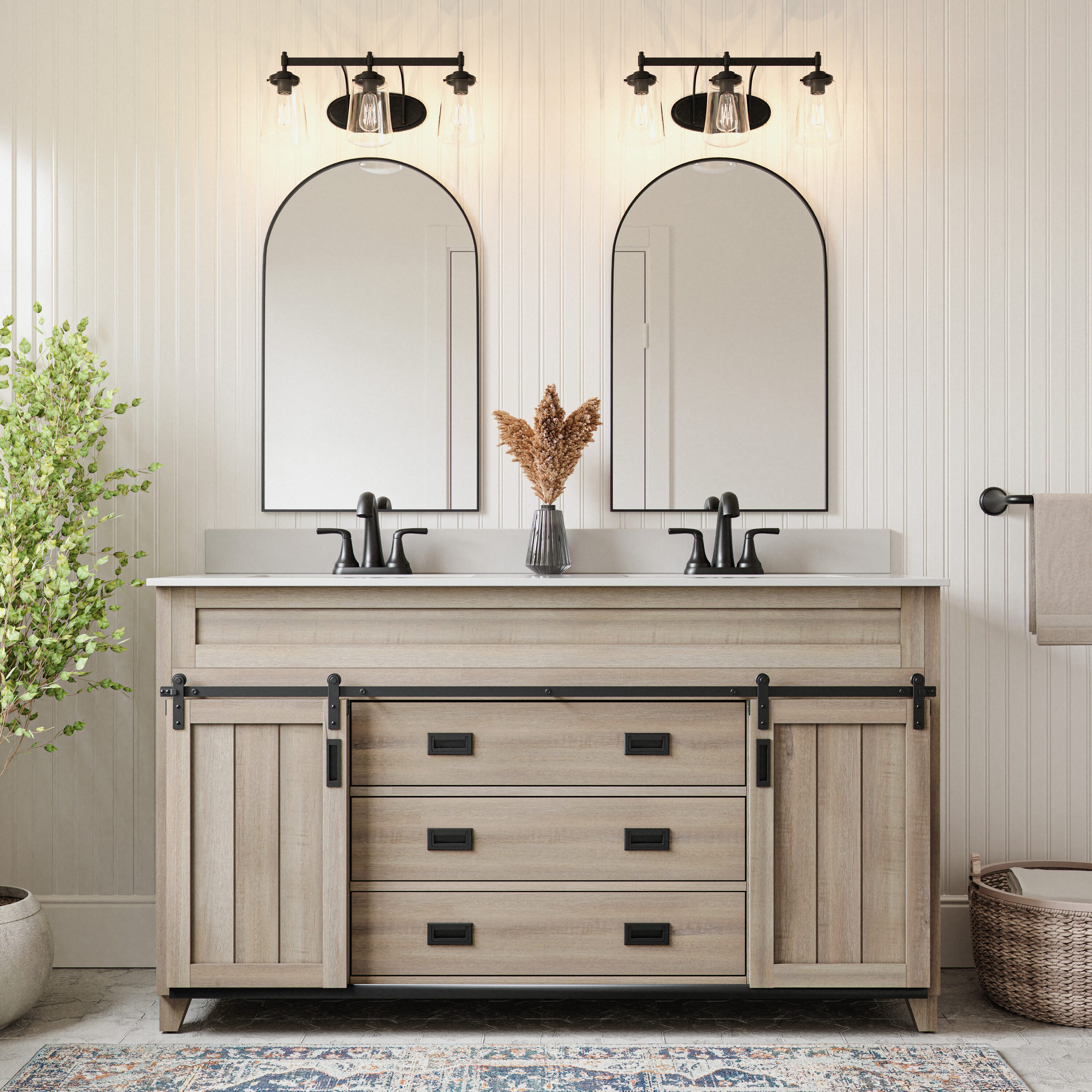 Style Selections LWS60MRTB Bath-Vanity-Combo - View #7