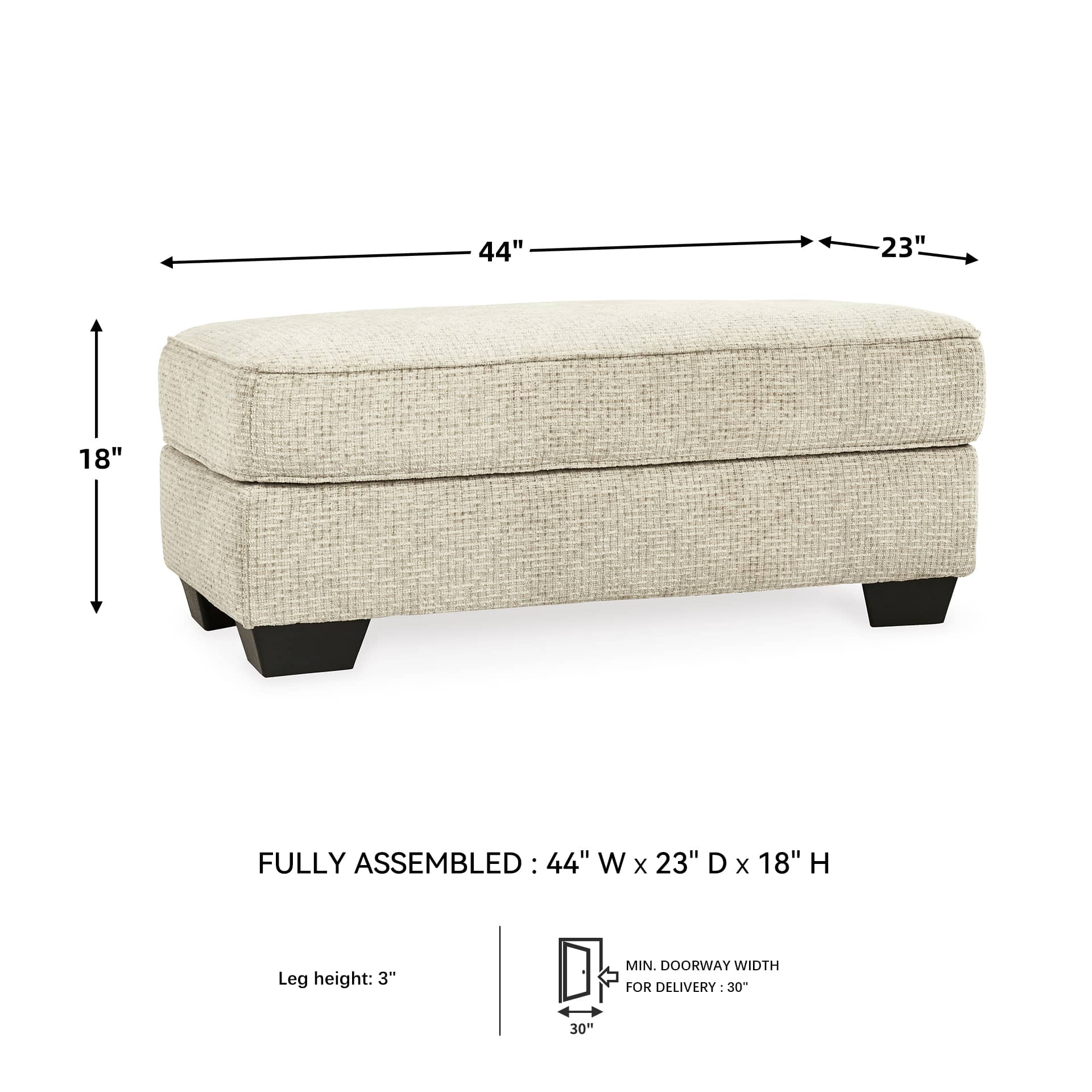 Signature Design by Ashley 9620514 Indoor-Ottomans - View #4