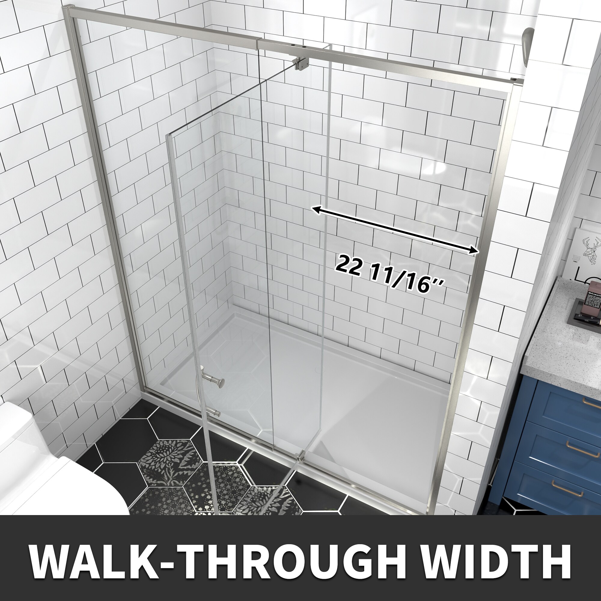 WELLFOR XS-138485 Shower-Doors - View #18